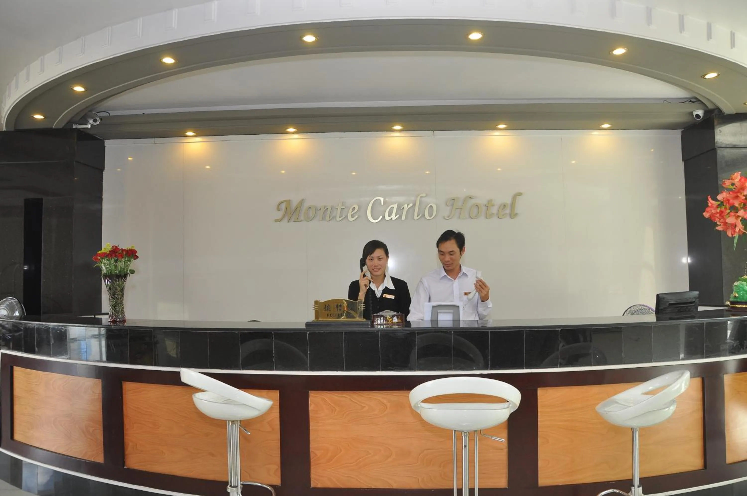 Lobby or reception in Monte Carlo Hotel Hai Phong
