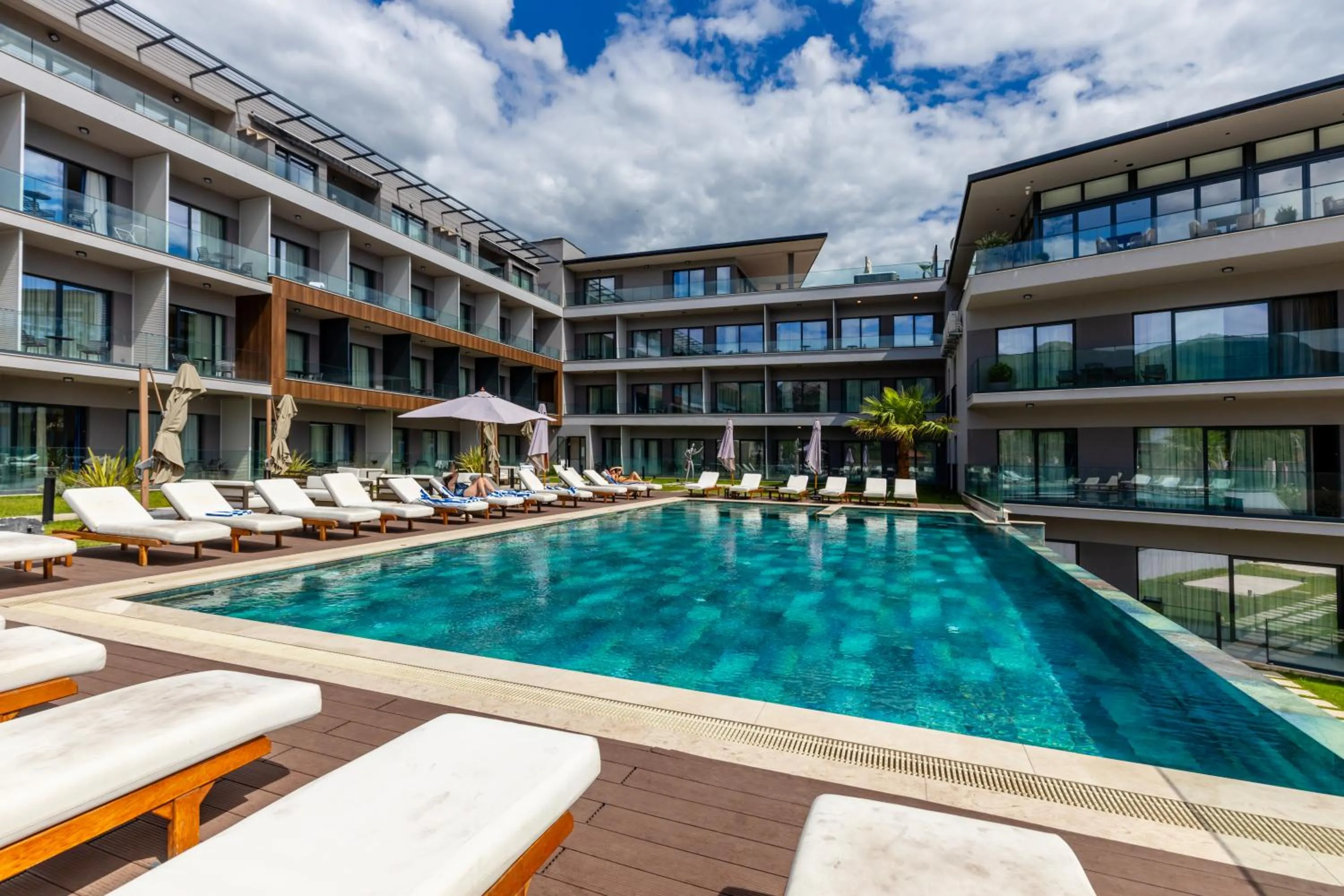 Swimming pool in Royal Blue Resort & Residences