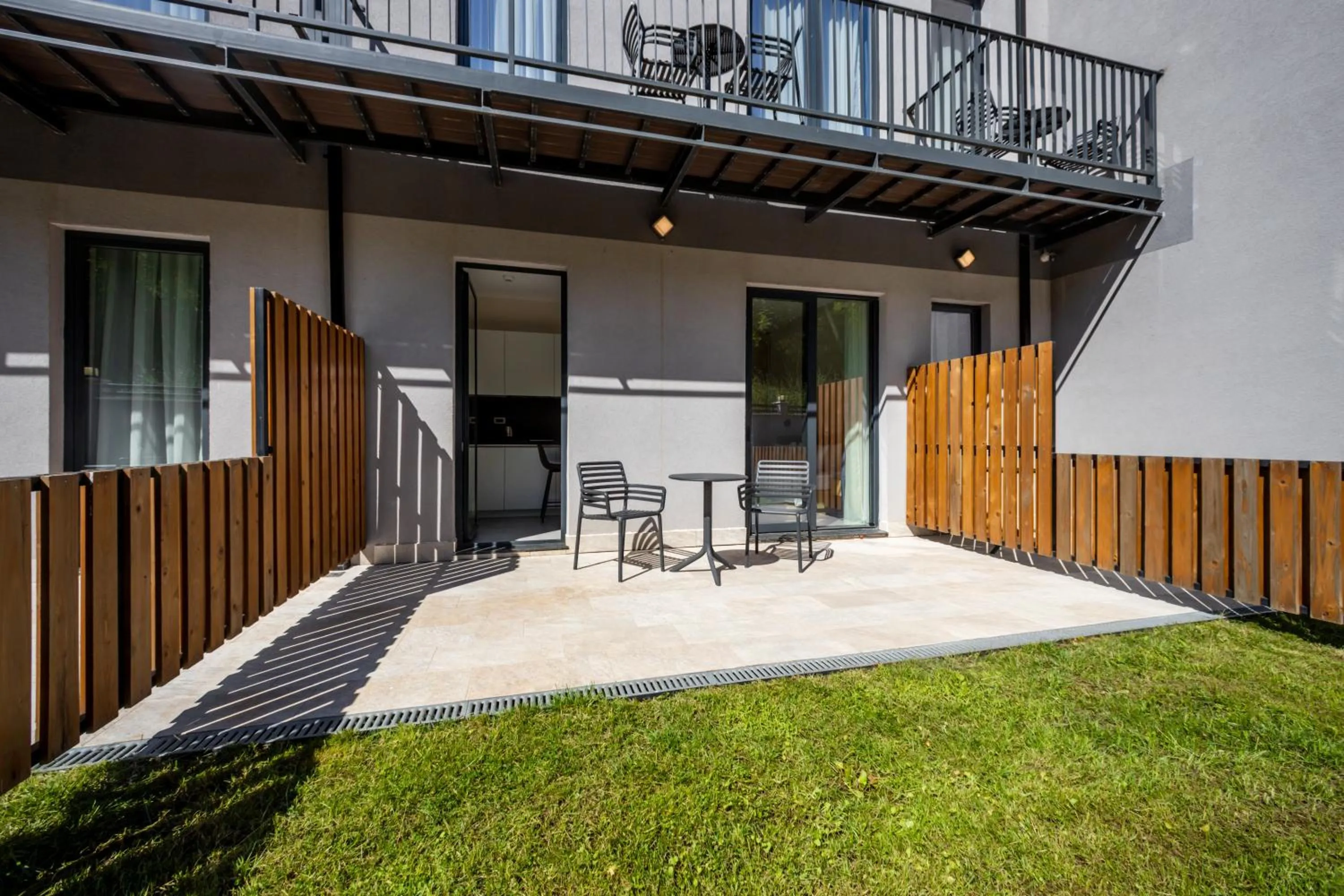 Patio in Royal Blue Resort & Residences