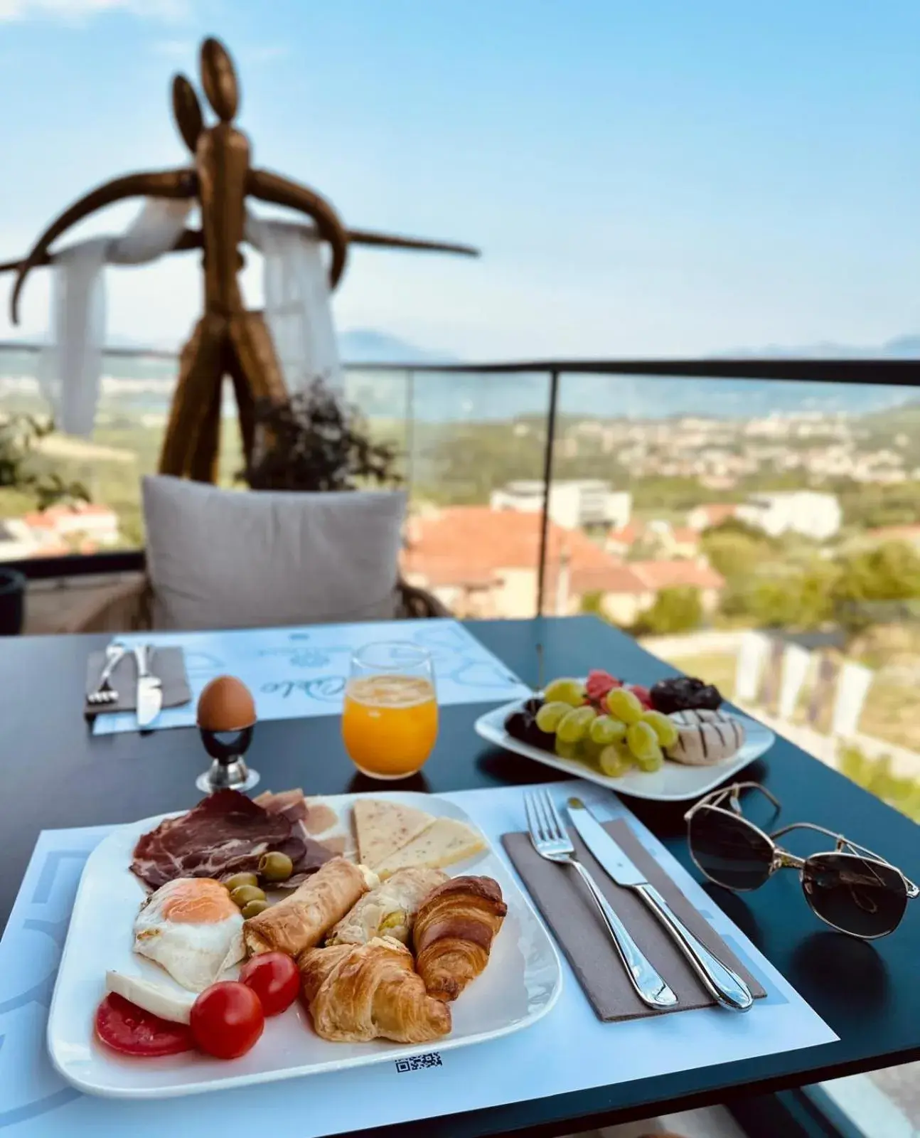 Buffet breakfast in Royal Blue Resort & Residences Buffet breakfast in Royal Blue Resort & Residences