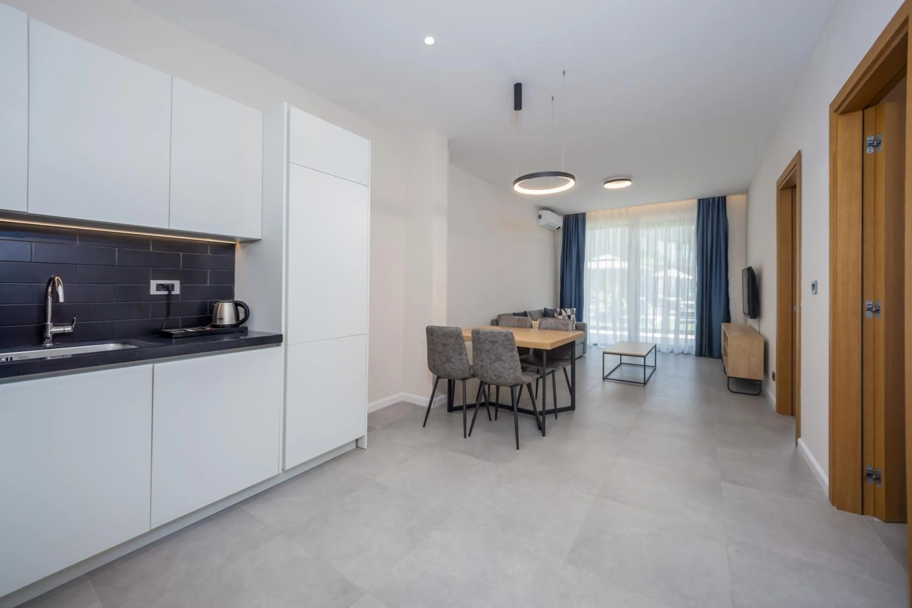 Kitchen or kitchenette in Royal Blue Resort & Residences