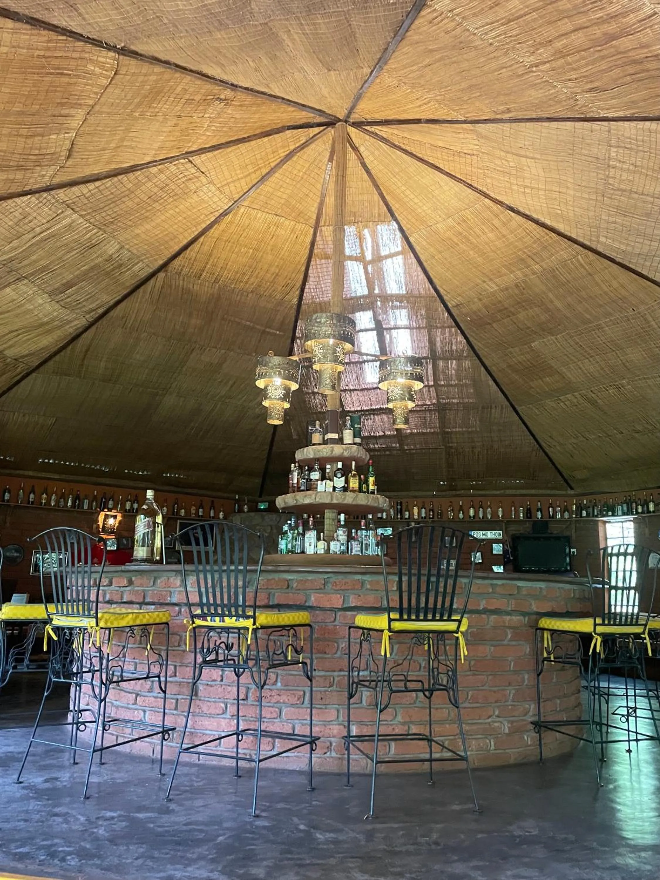 Lounge or bar in Octagon Lodge