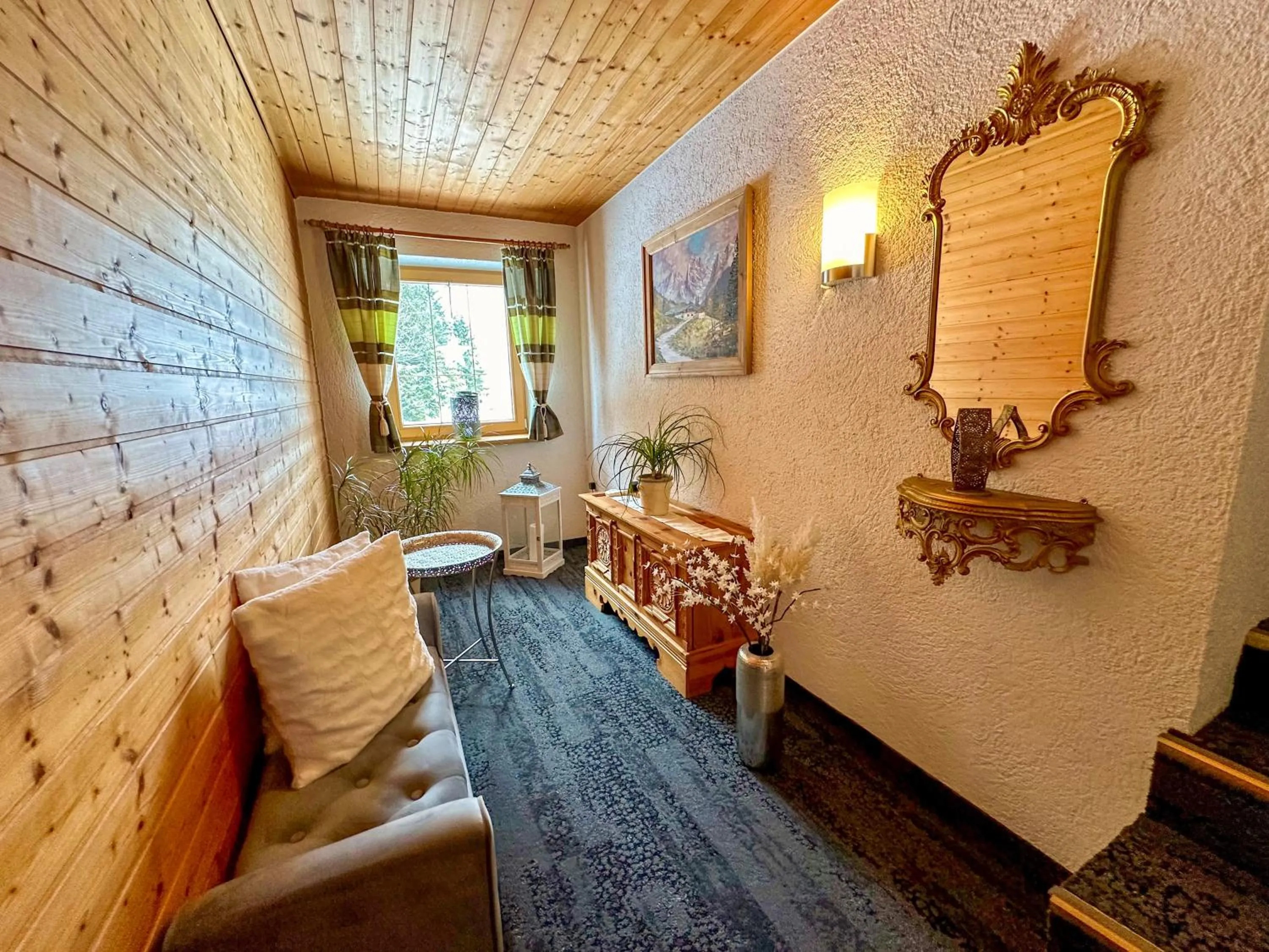 Communal lounge/ TV room in Frühstückspension Seeblick