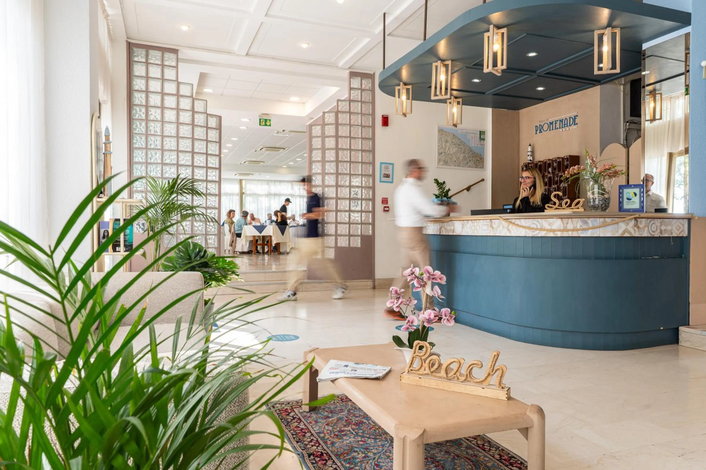 Lobby or reception in Amadei Hotel Promenade