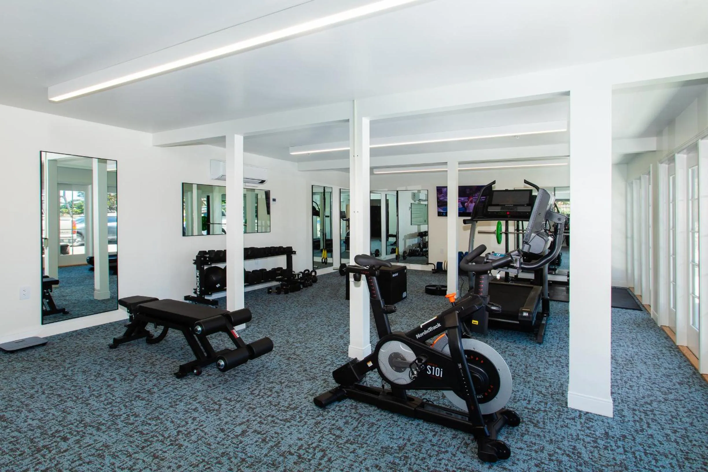 Fitness centre/facilities in Carmel Beach Hotel