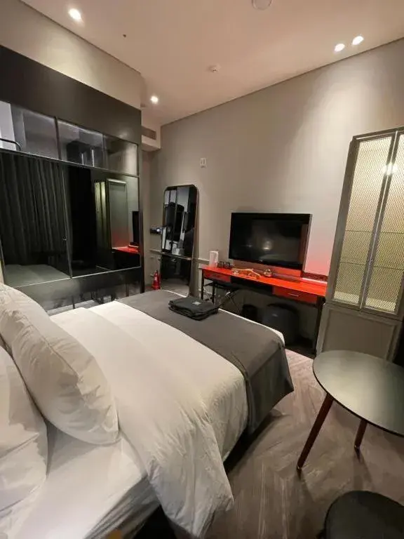 Bed in Junibino Hotel Hongdae Bed in Junibino Hotel Hongdae