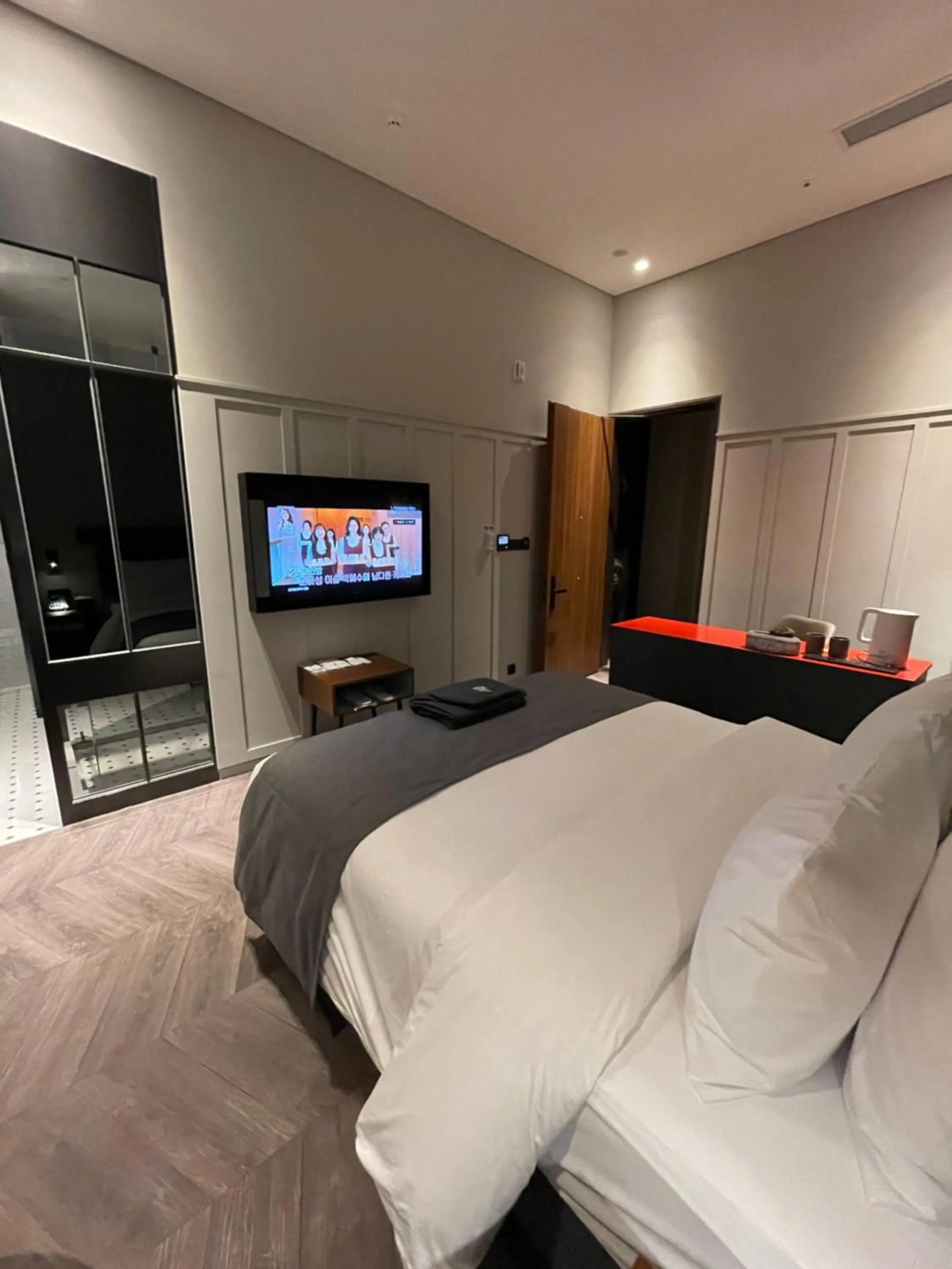 Bed in Junibino Hotel Hongdae