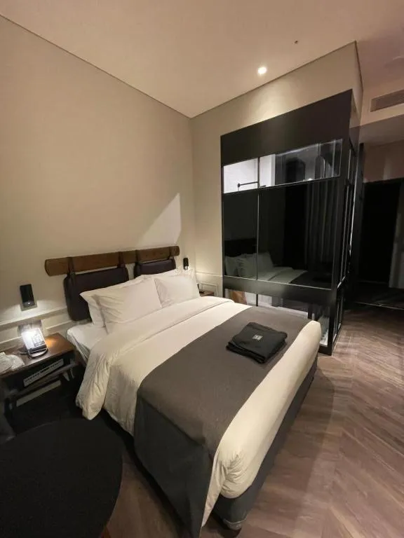 Bed in Junibino Hotel Hongdae