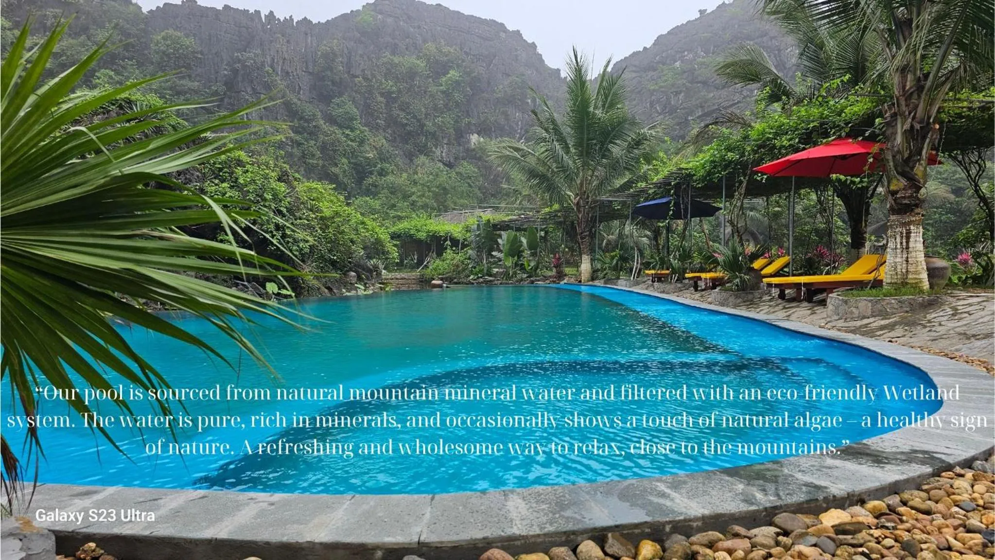 Swimming pool in Fairy Mountain Retreat