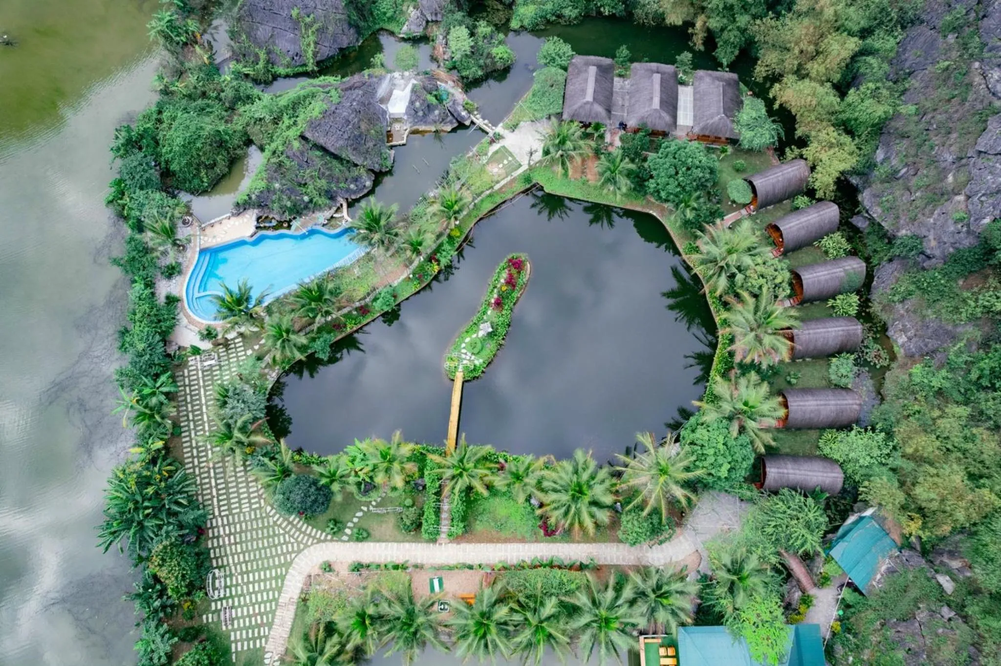 Bird's eye view in Fairy Mountain Retreat