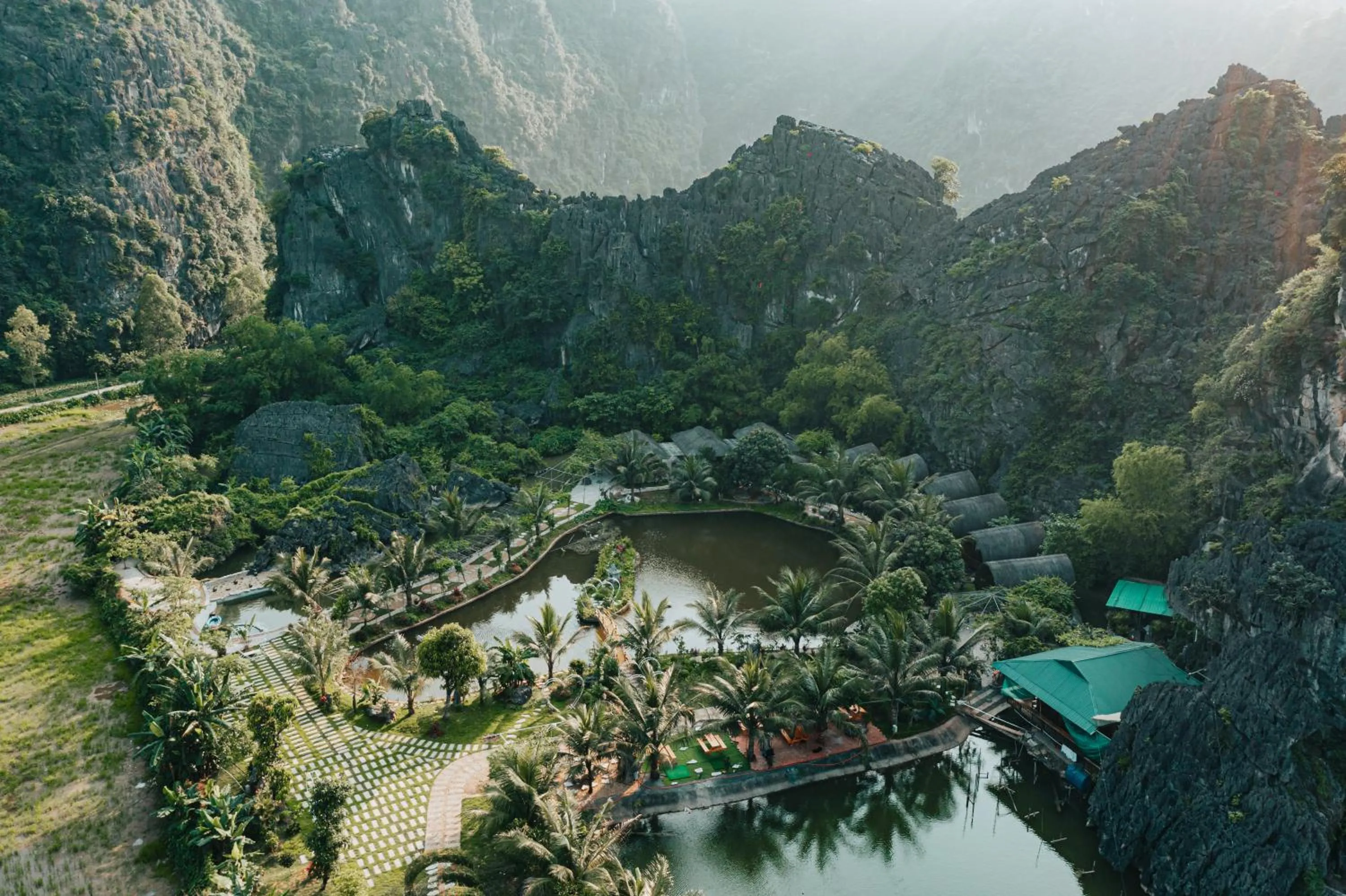 Bird's eye view in Fairy Mountain Retreat
