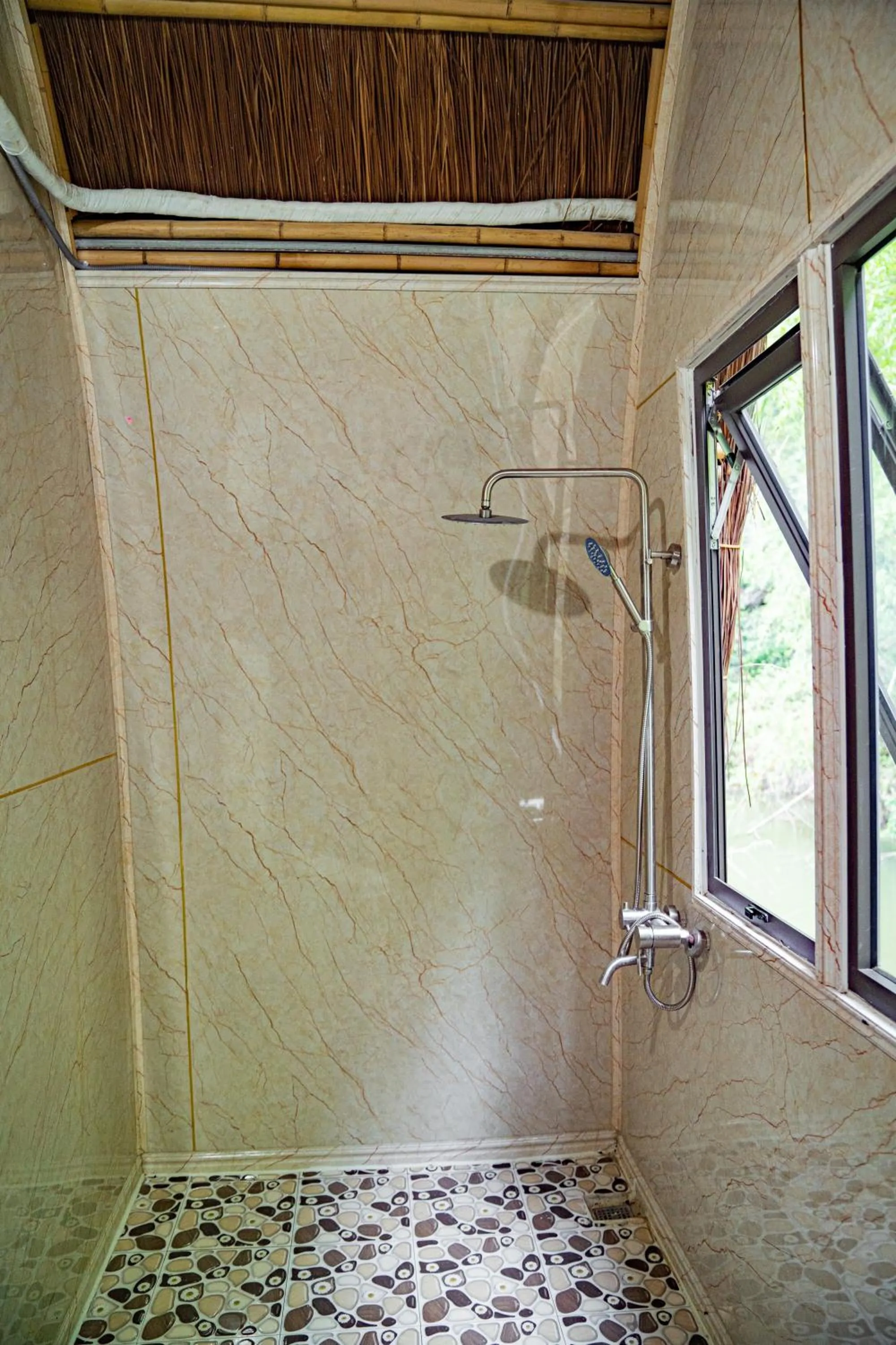 Shower in Fairy Mountain Retreat