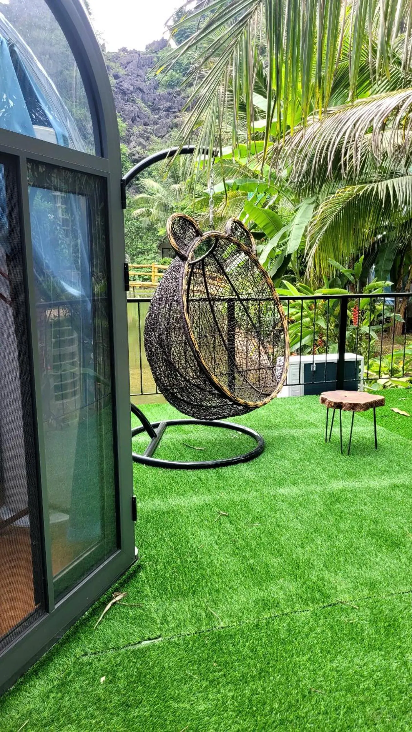 Patio in Fairy Mountain Retreat
