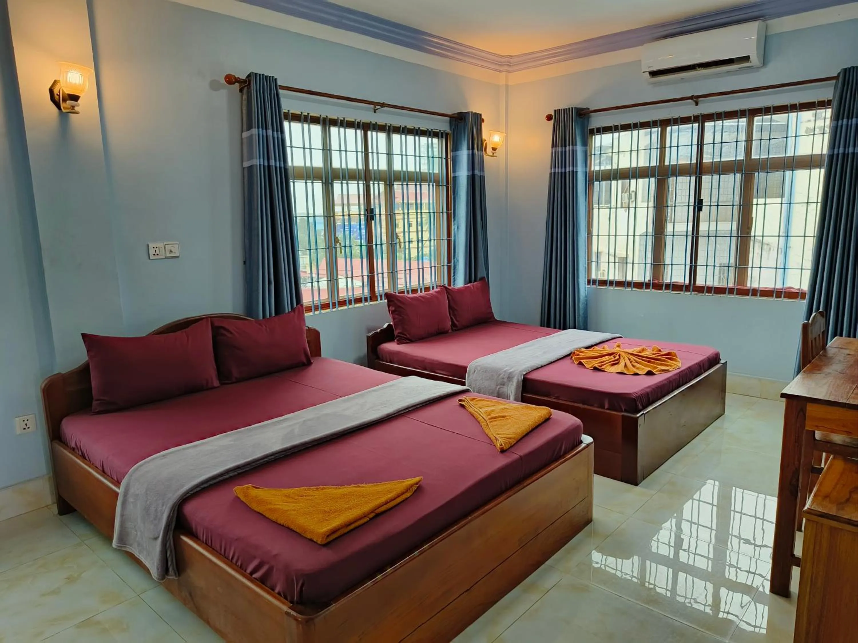 Bed in Raksmey Kampuchea