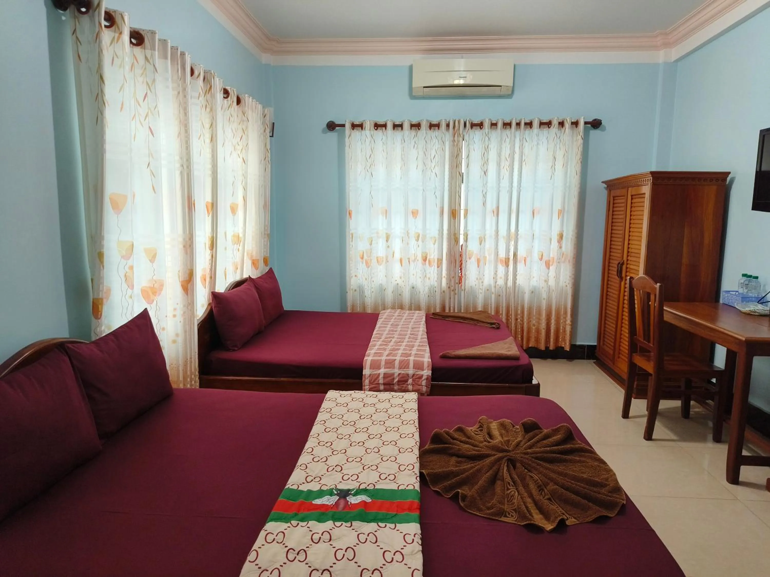 Bed in Raksmey Kampuchea