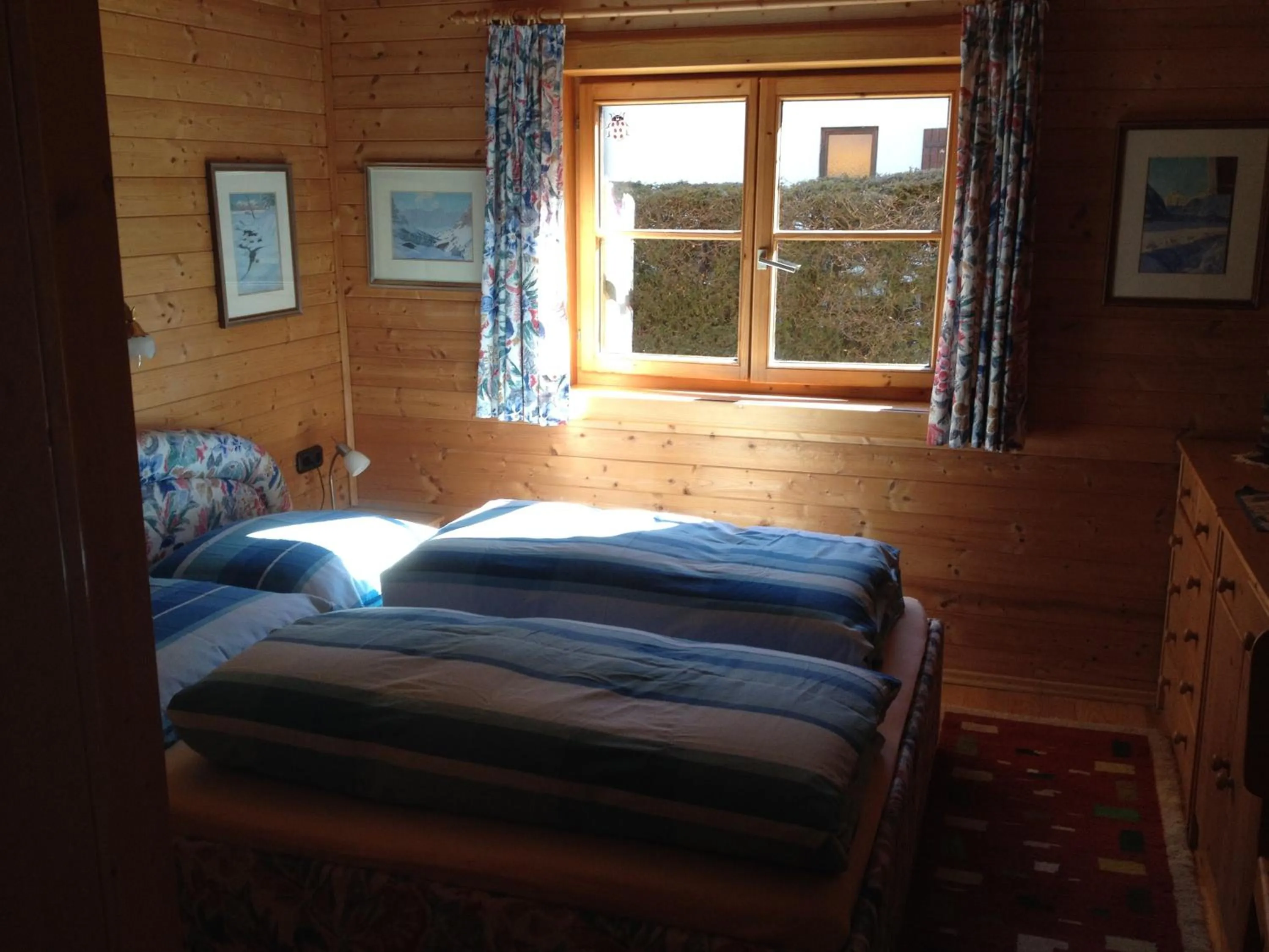 Bedroom, Bed in Ferienhaus Zirmheim