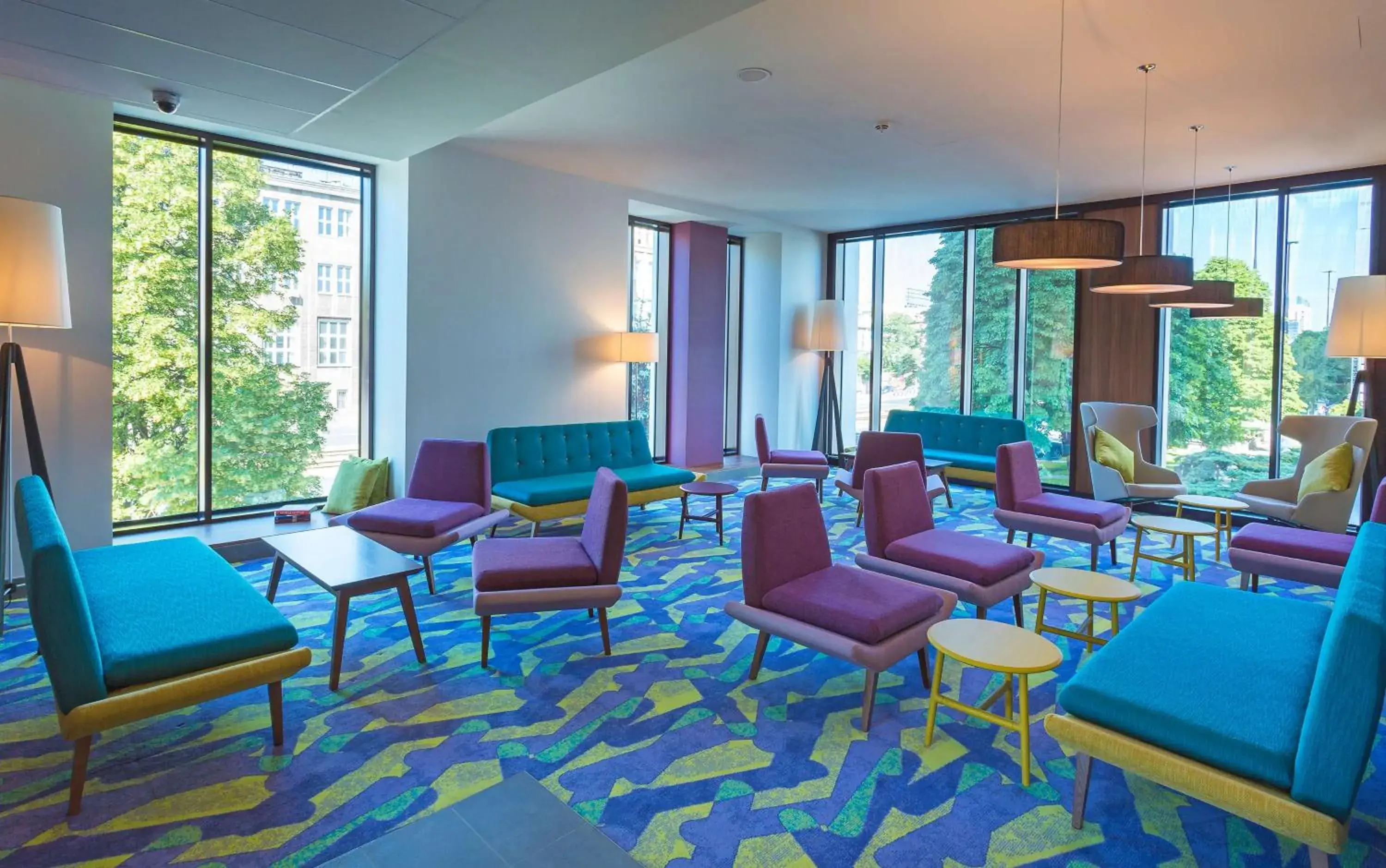 Lobby or reception in Hampton by Hilton Warsaw City Centre Lobby or reception in Hampton by Hilton Warsaw City Centre