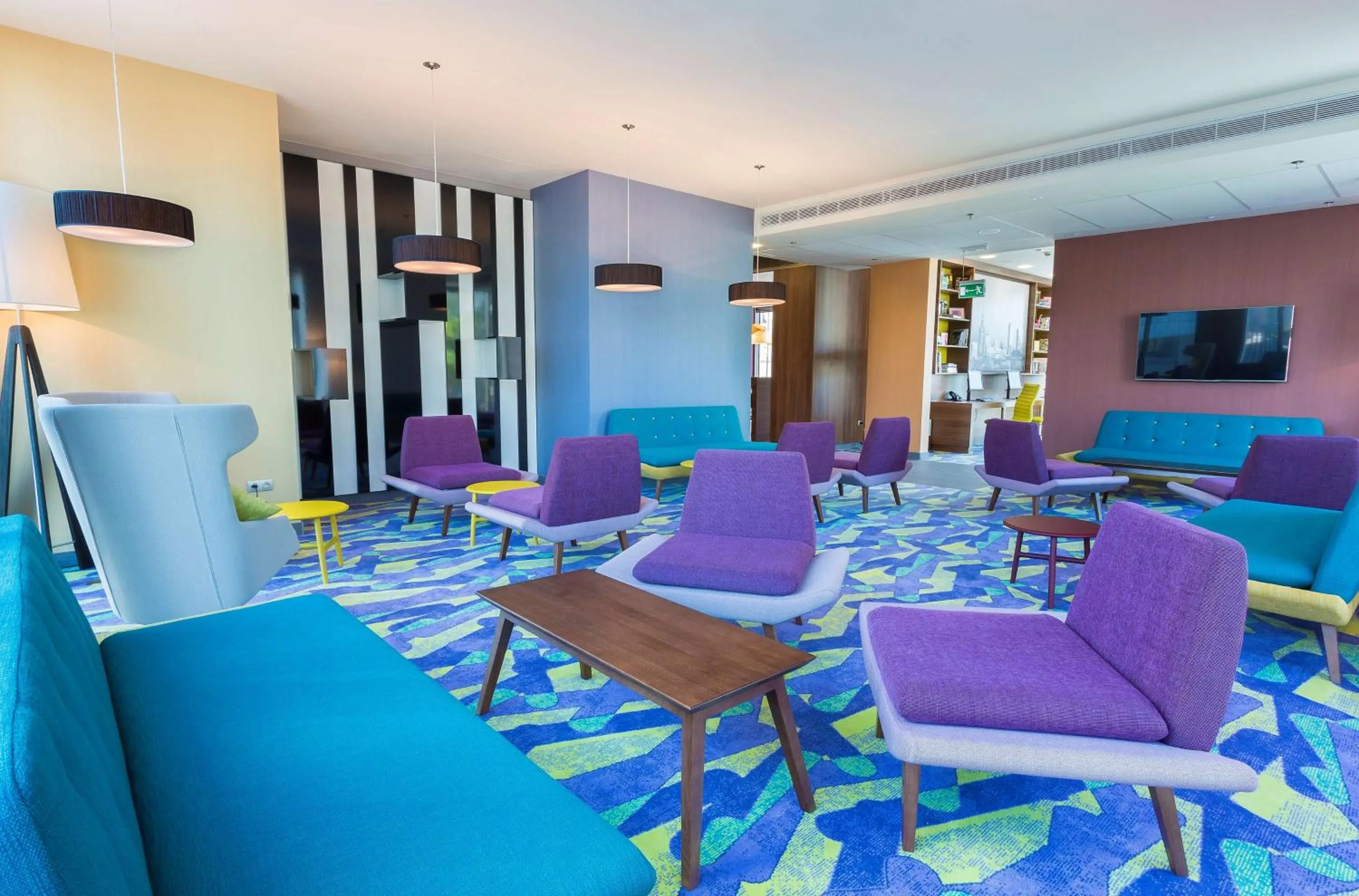 Lobby or reception in Hampton by Hilton Warsaw City Centre