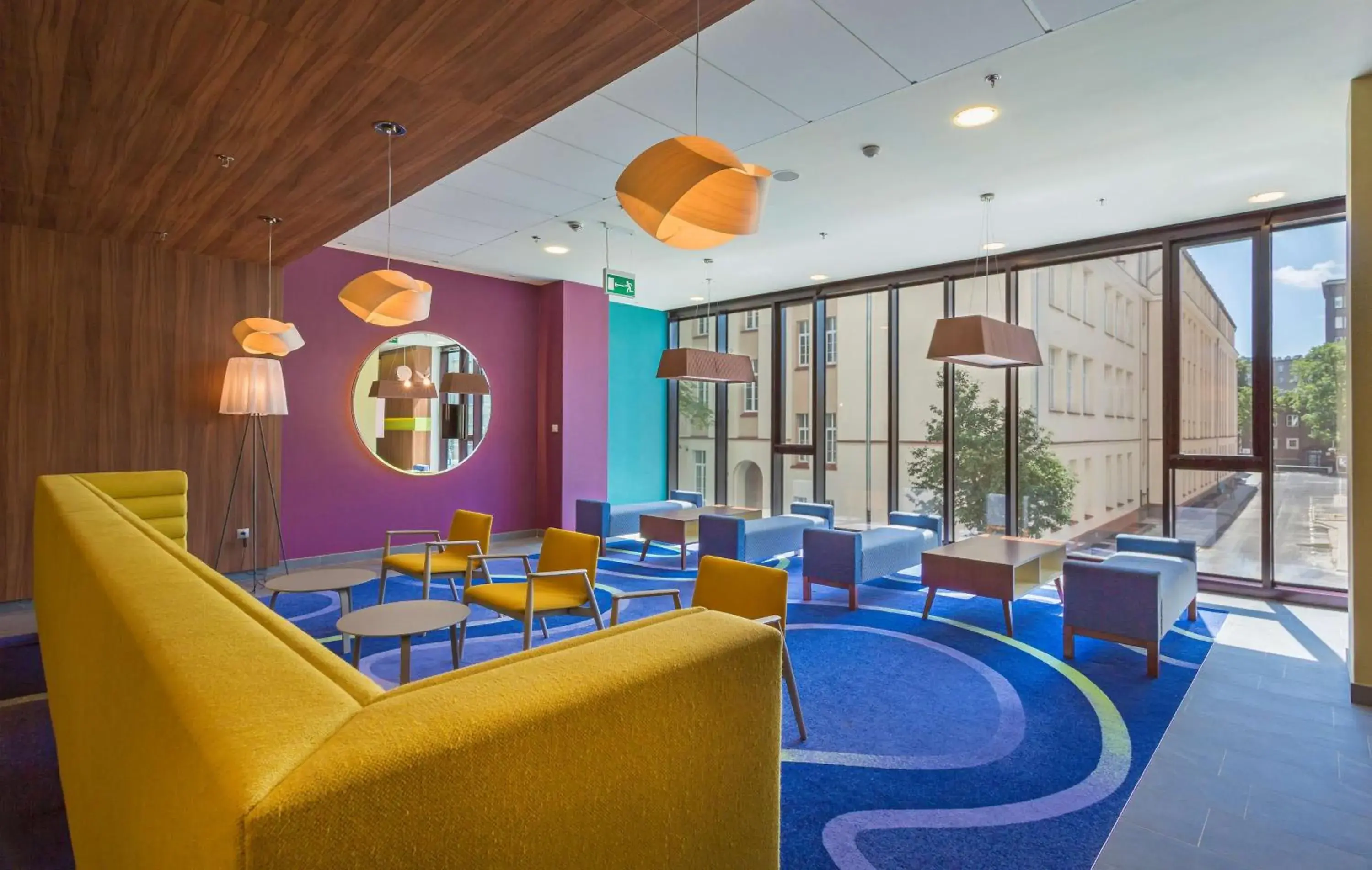 Lobby or reception in Hampton by Hilton Warsaw City Centre Lobby or reception in Hampton by Hilton Warsaw City Centre