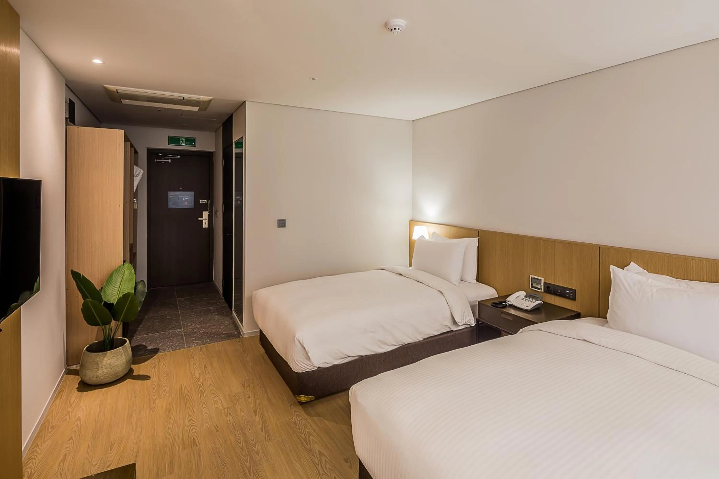 Bed in Aank Hotel Incheon Guwol