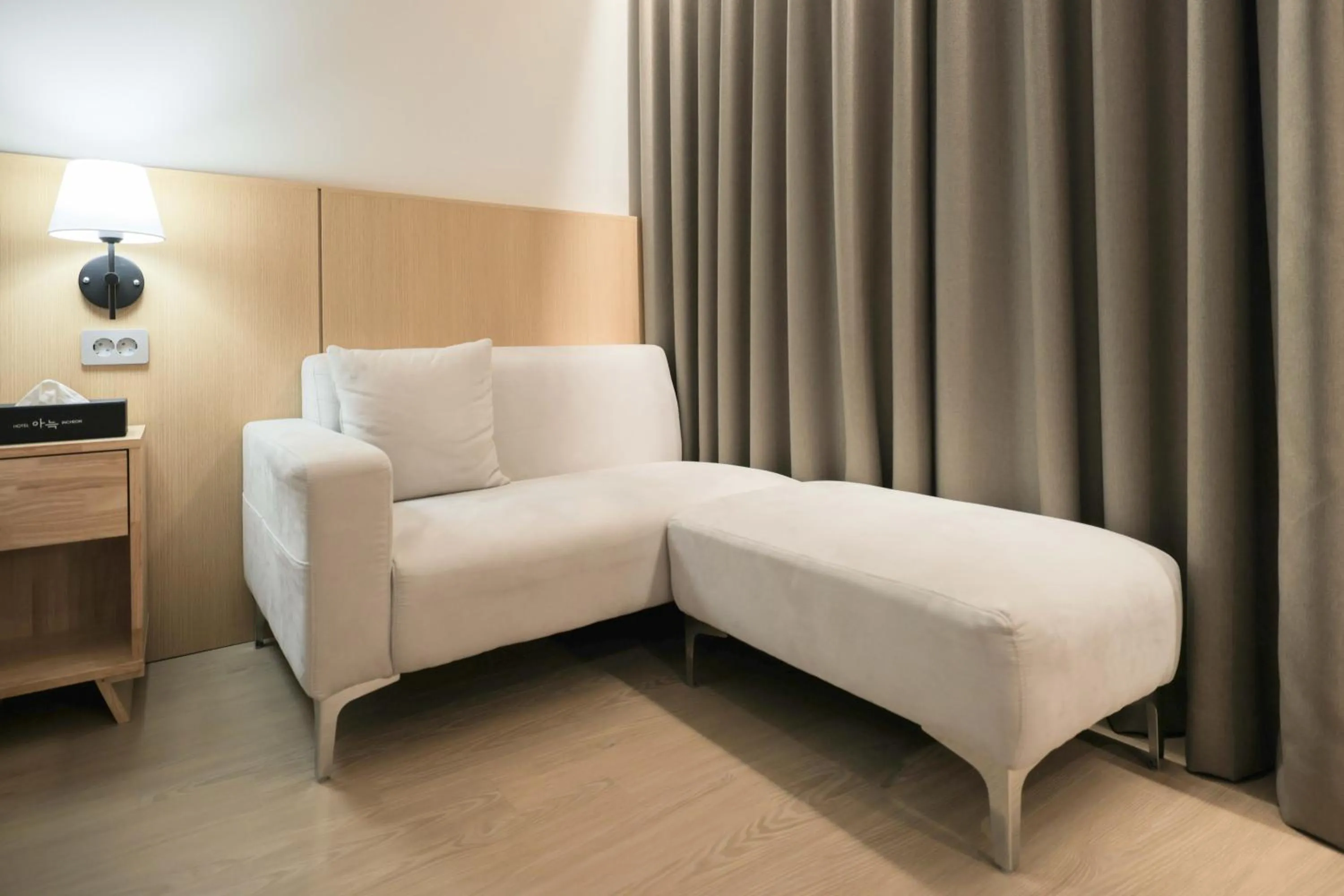 Bed in Aank Hotel Incheon Guwol