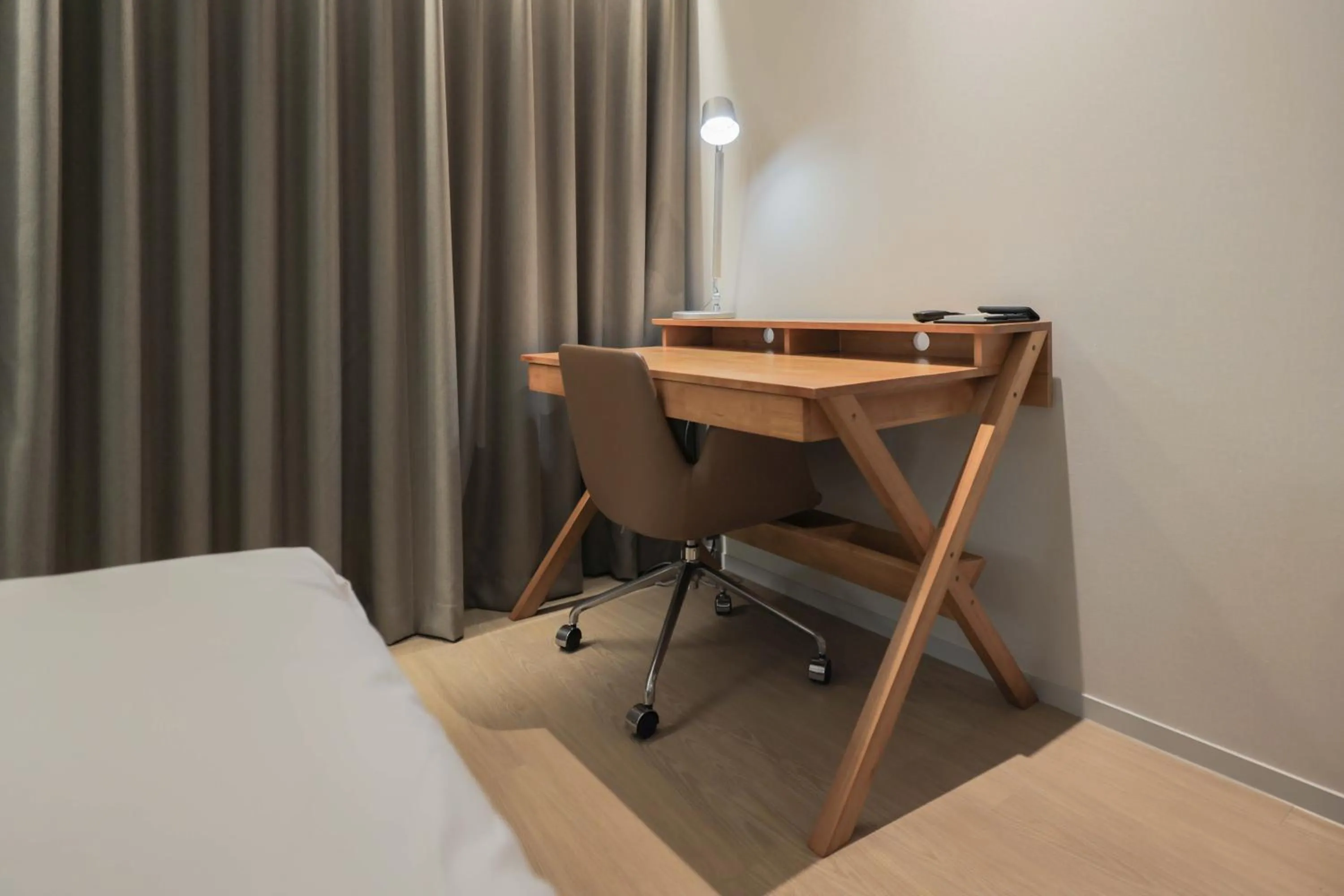 Bed in Aank Hotel Incheon Guwol