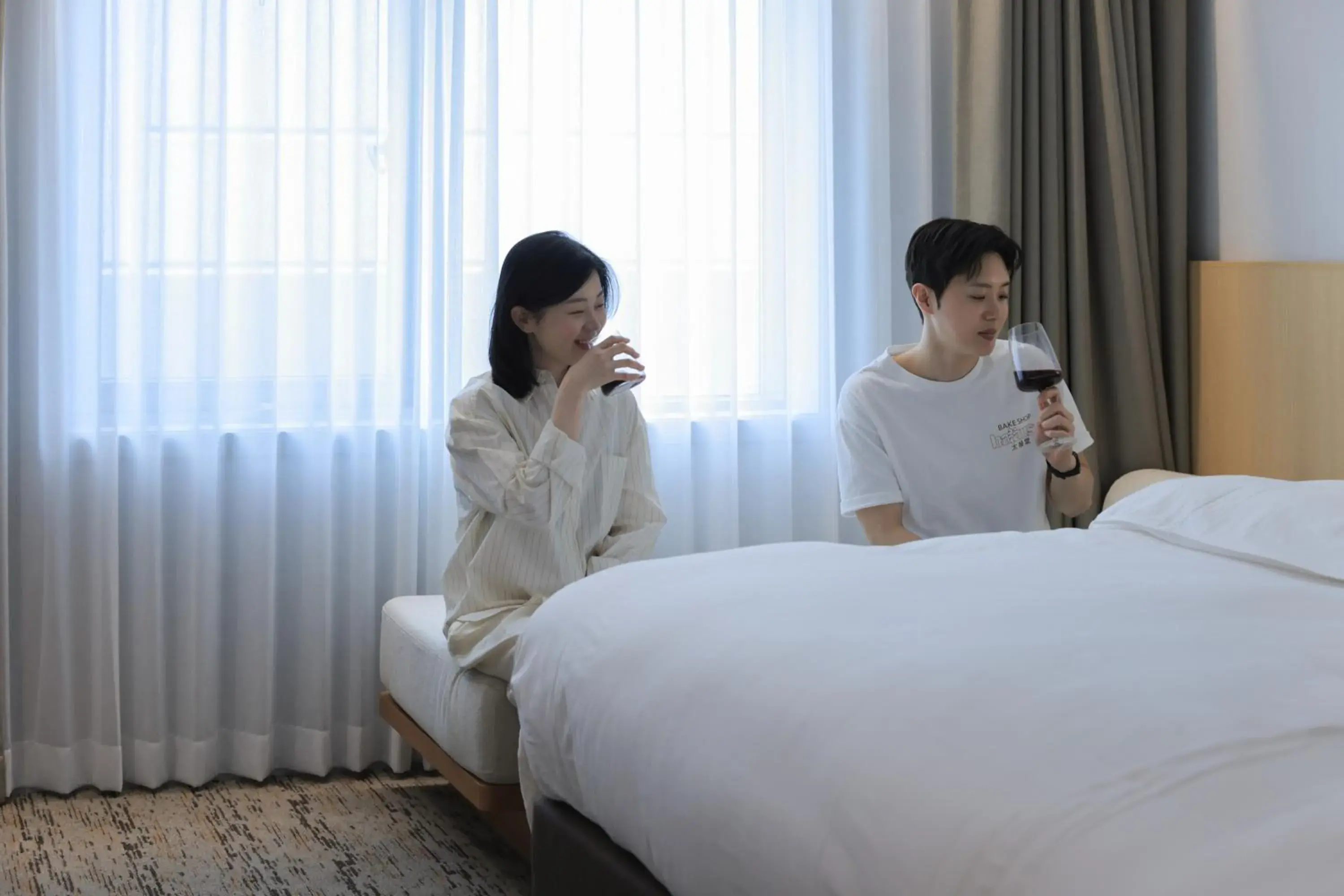 Bed in Anook Hotel Incheon Guwol Bed in Anook Hotel Incheon Guwol