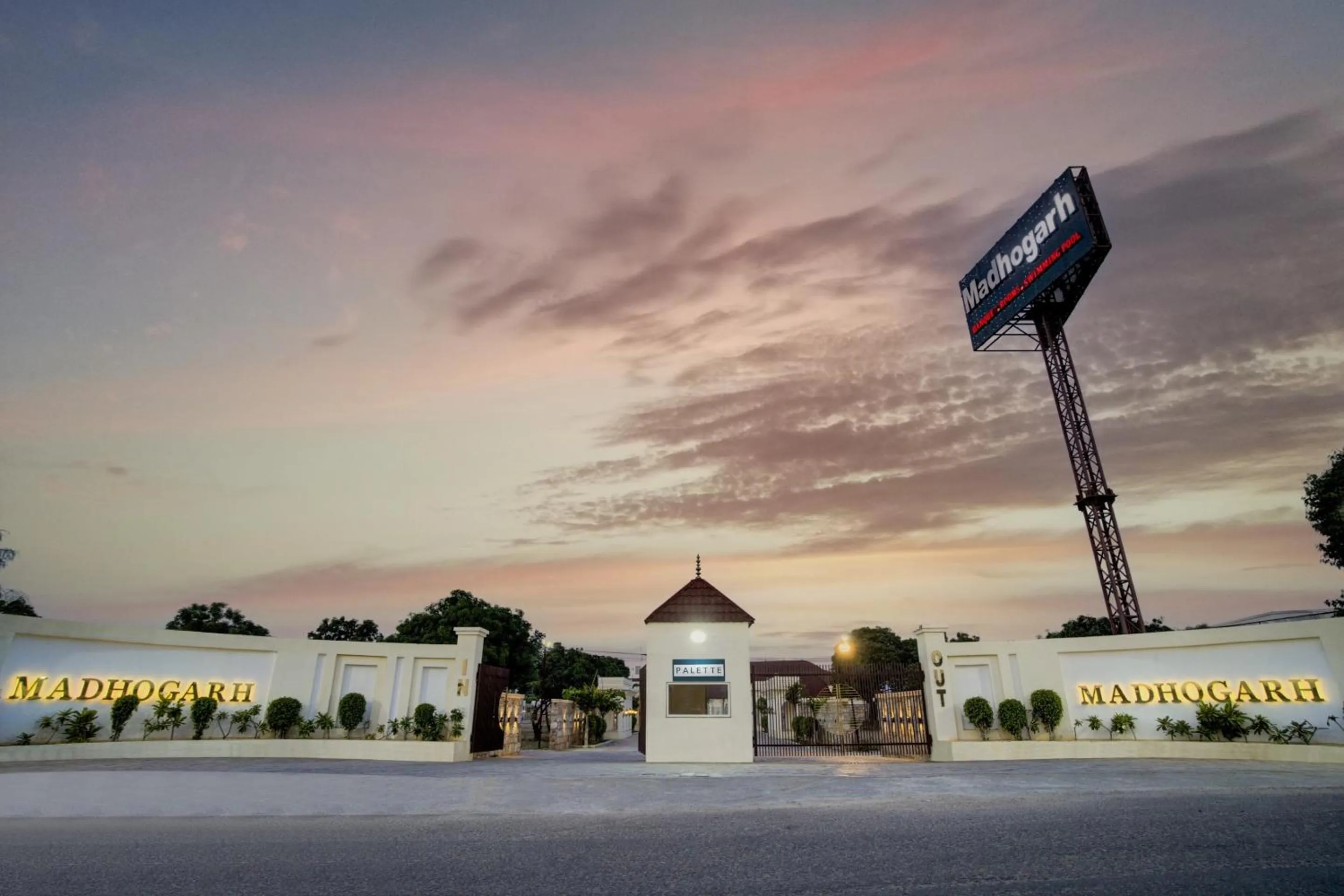 Facade/entrance in Palette - Madhogarh