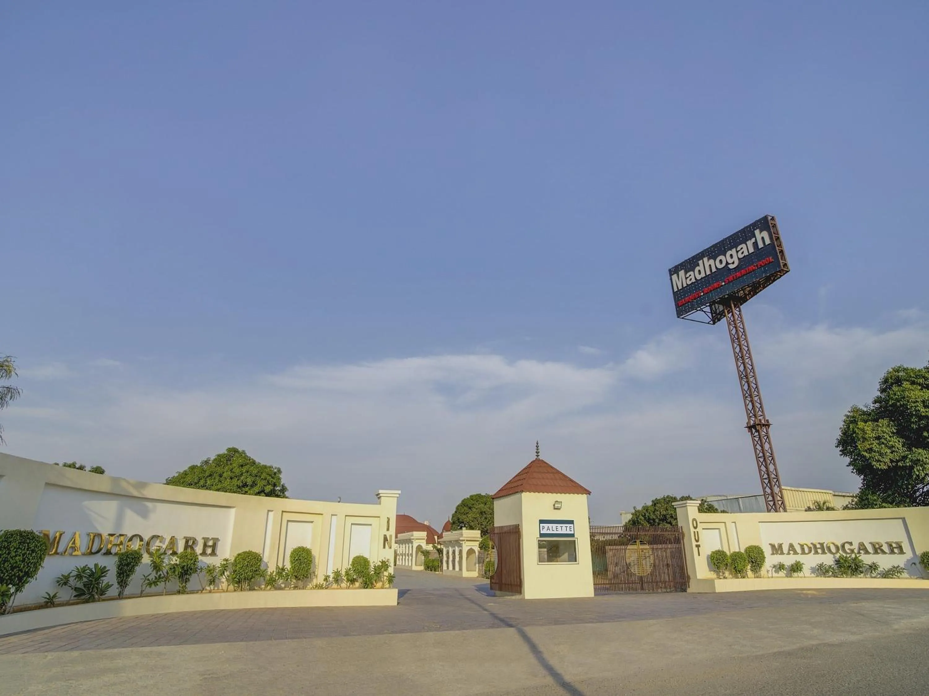 Facade/entrance in Palette - Madhogarh