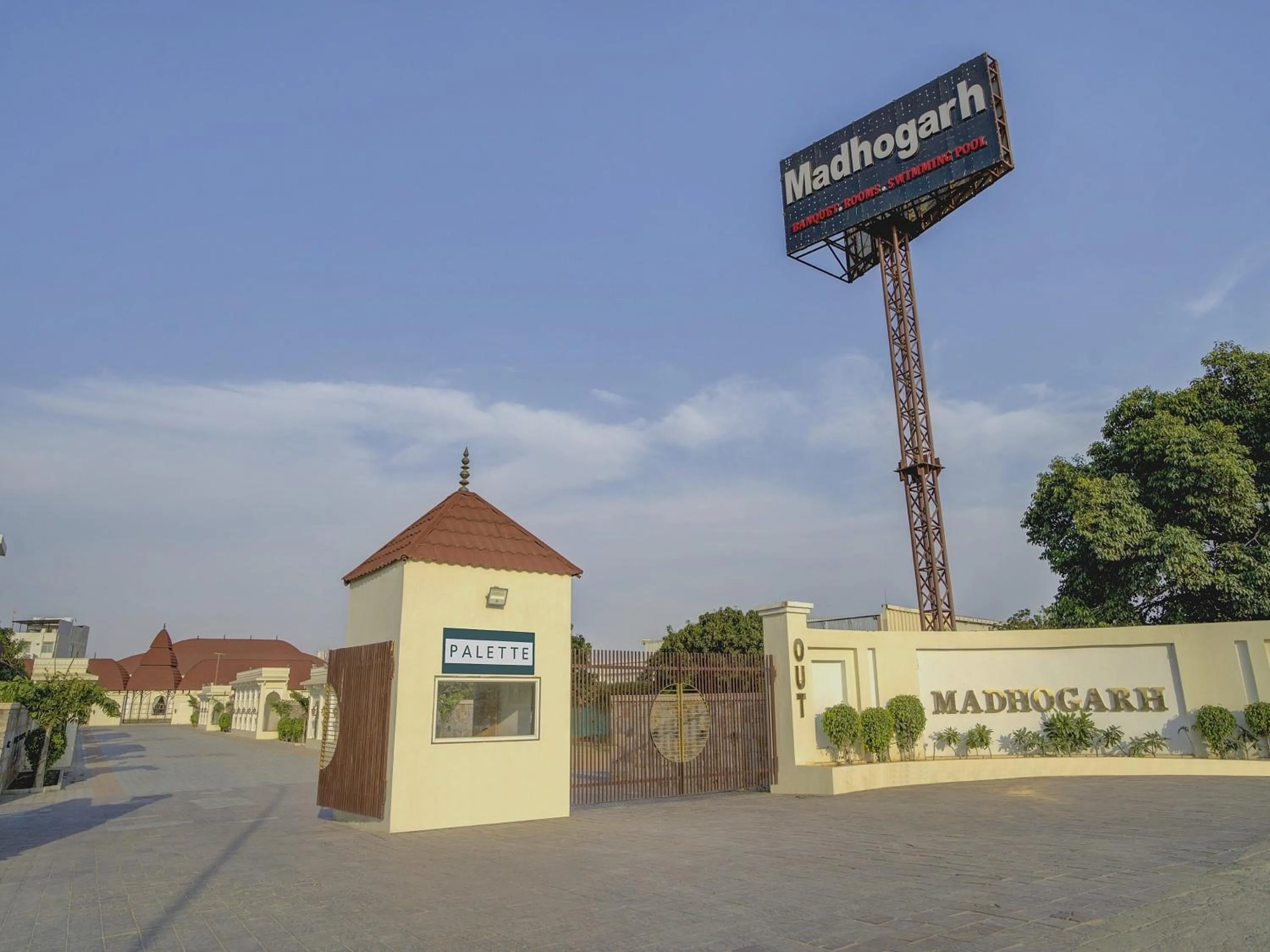 Facade/entrance in Palette - Madhogarh