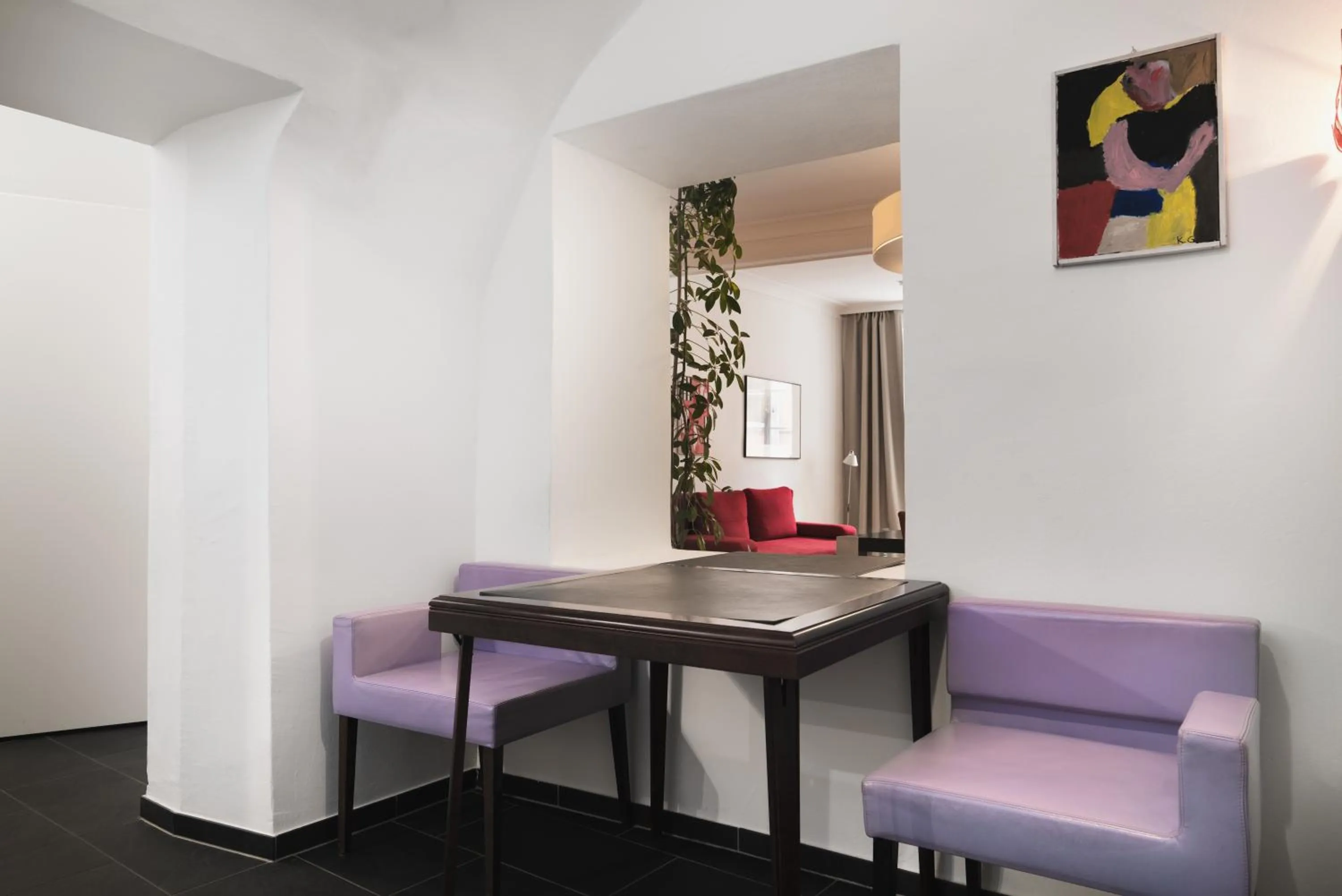 Seating area in Apartments Golden Roof by Penz