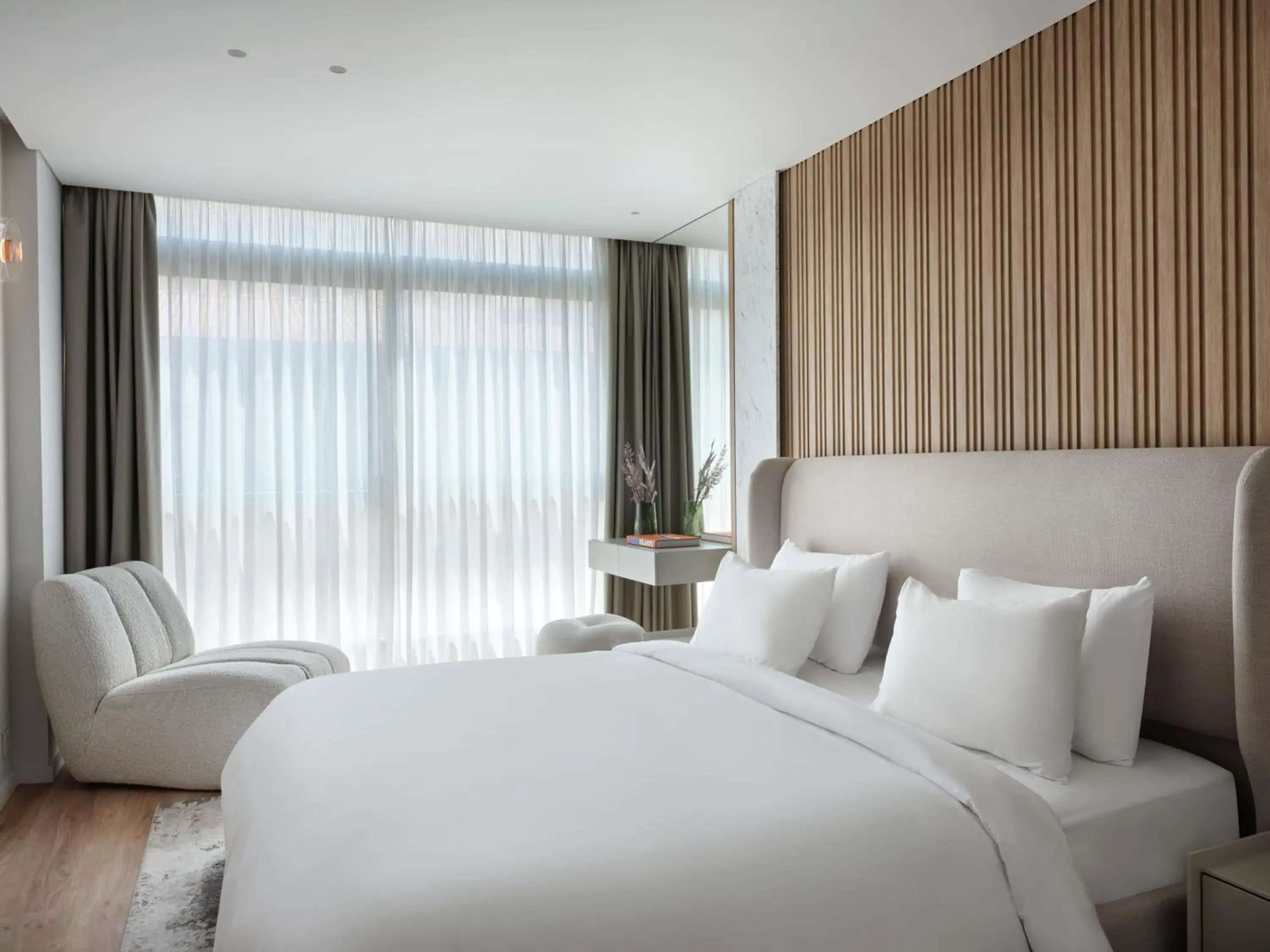 Bed in Nur Aparthotel Athens Bed in Nur Aparthotel Athens