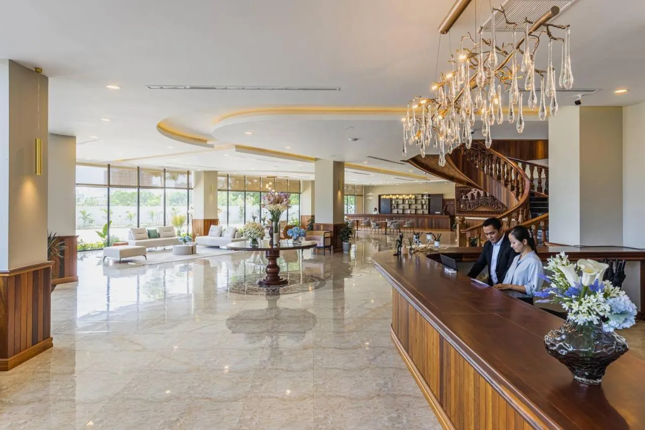 Seating area in Otres Beach Hotel