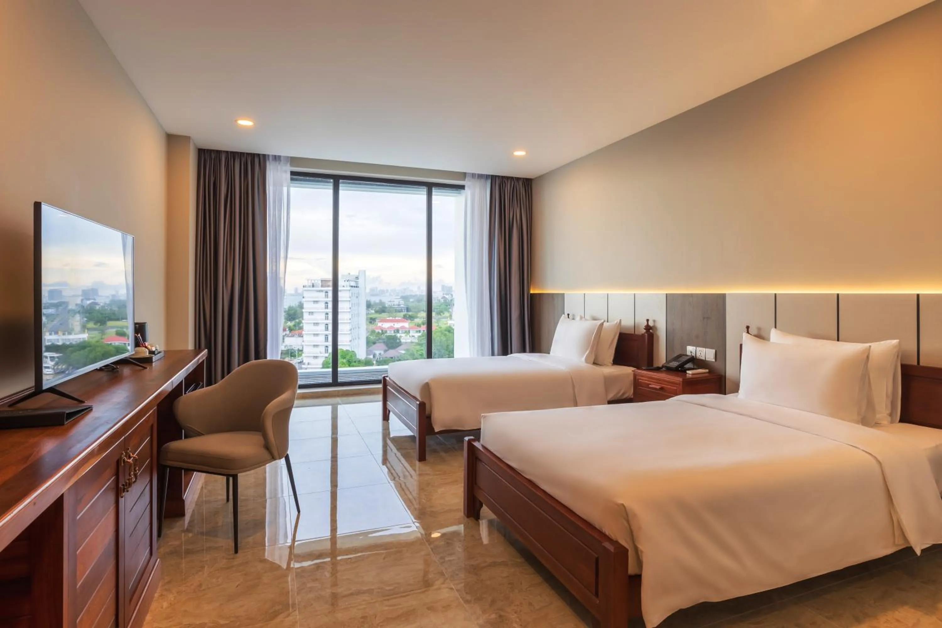 Photo of the whole room, Bed in Otres Beach Hotel