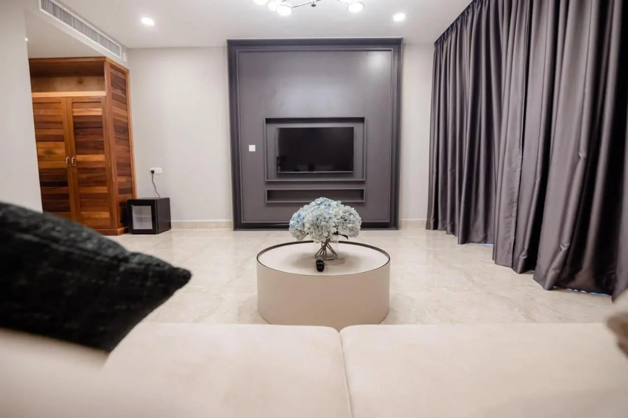 Living room in Otres Beach Hotel