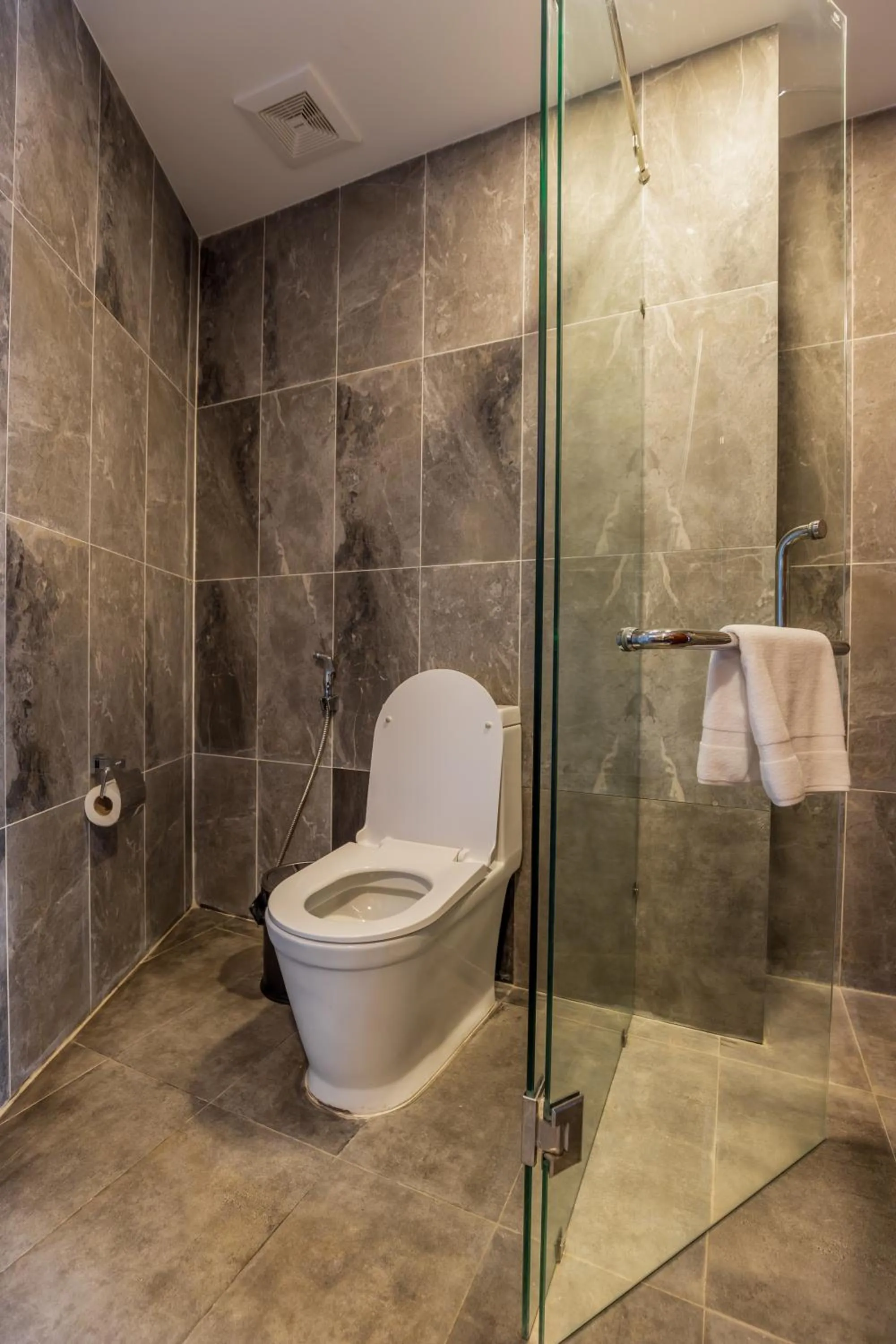 Toilet in Otres Beach Hotel