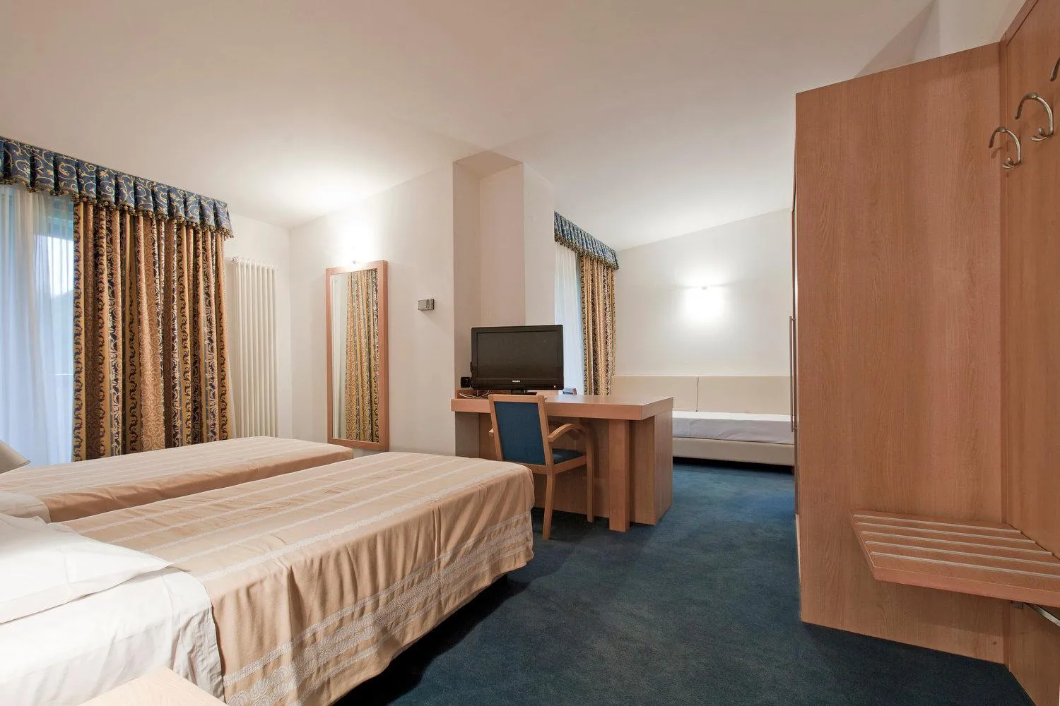 Bed in Hotel Los Andes