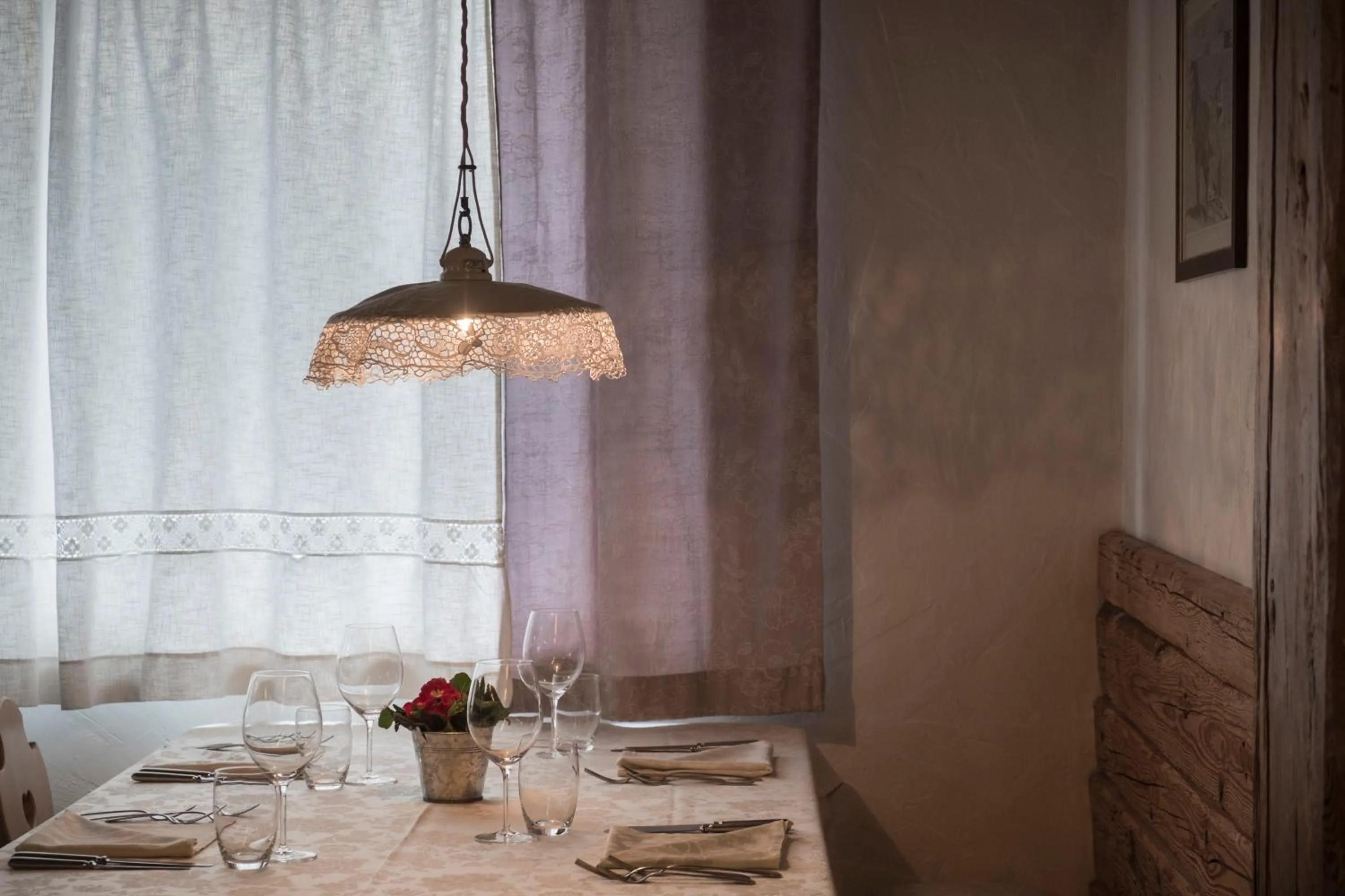 Dining area in Hotel Los Andes