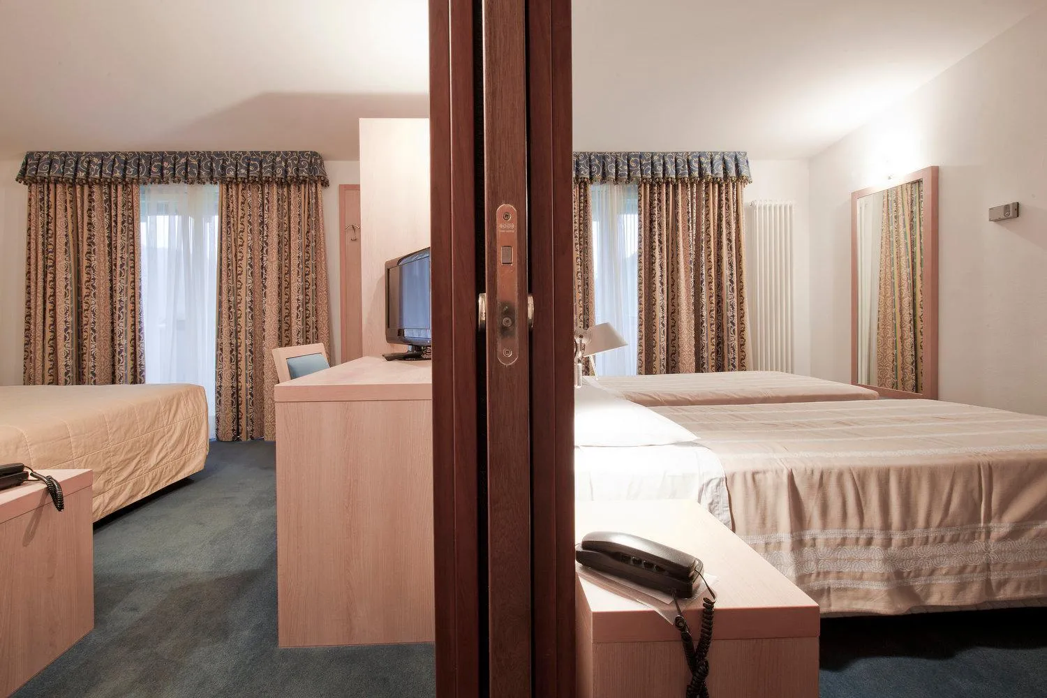 Bed in Hotel Los Andes