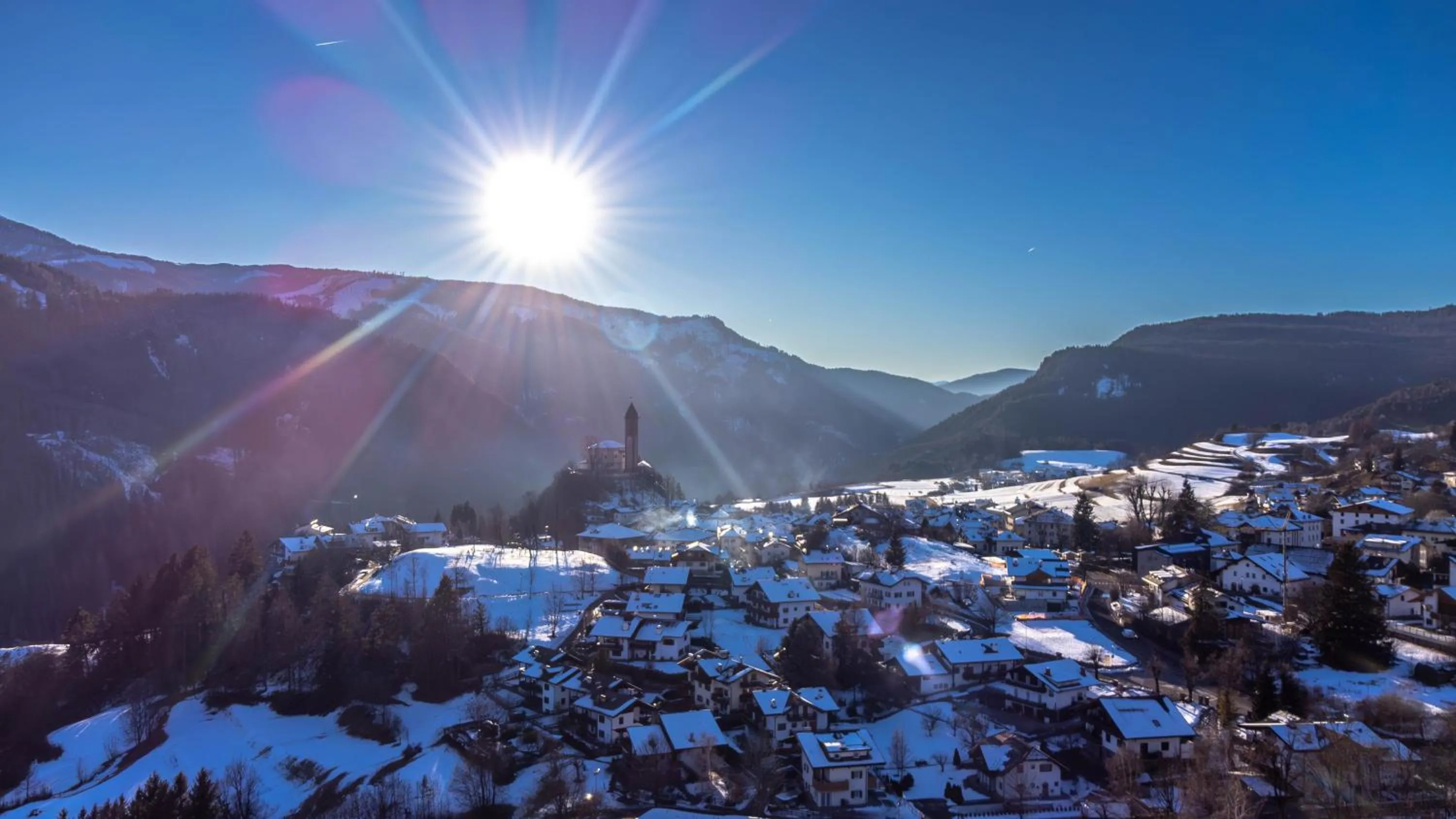 Natural landscape in Hotel Los Andes