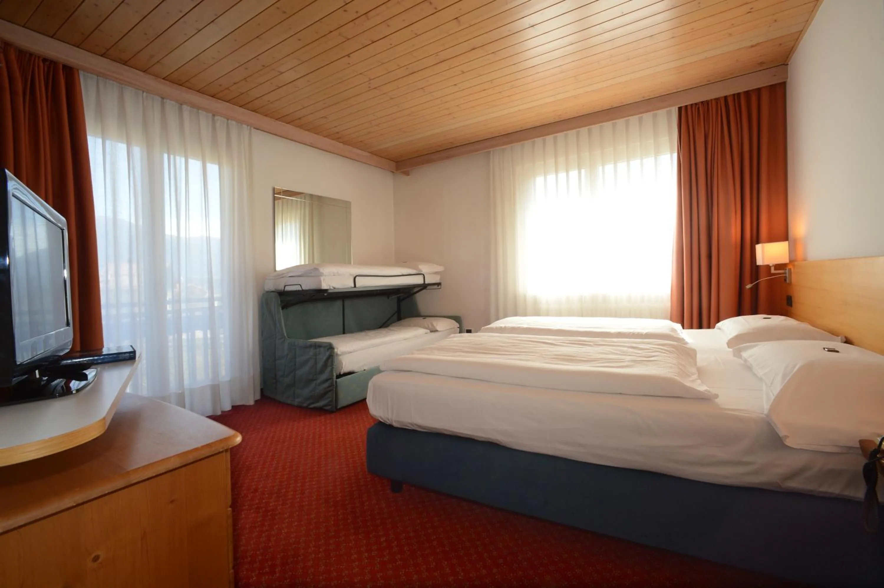 Bed in Hotel Los Andes