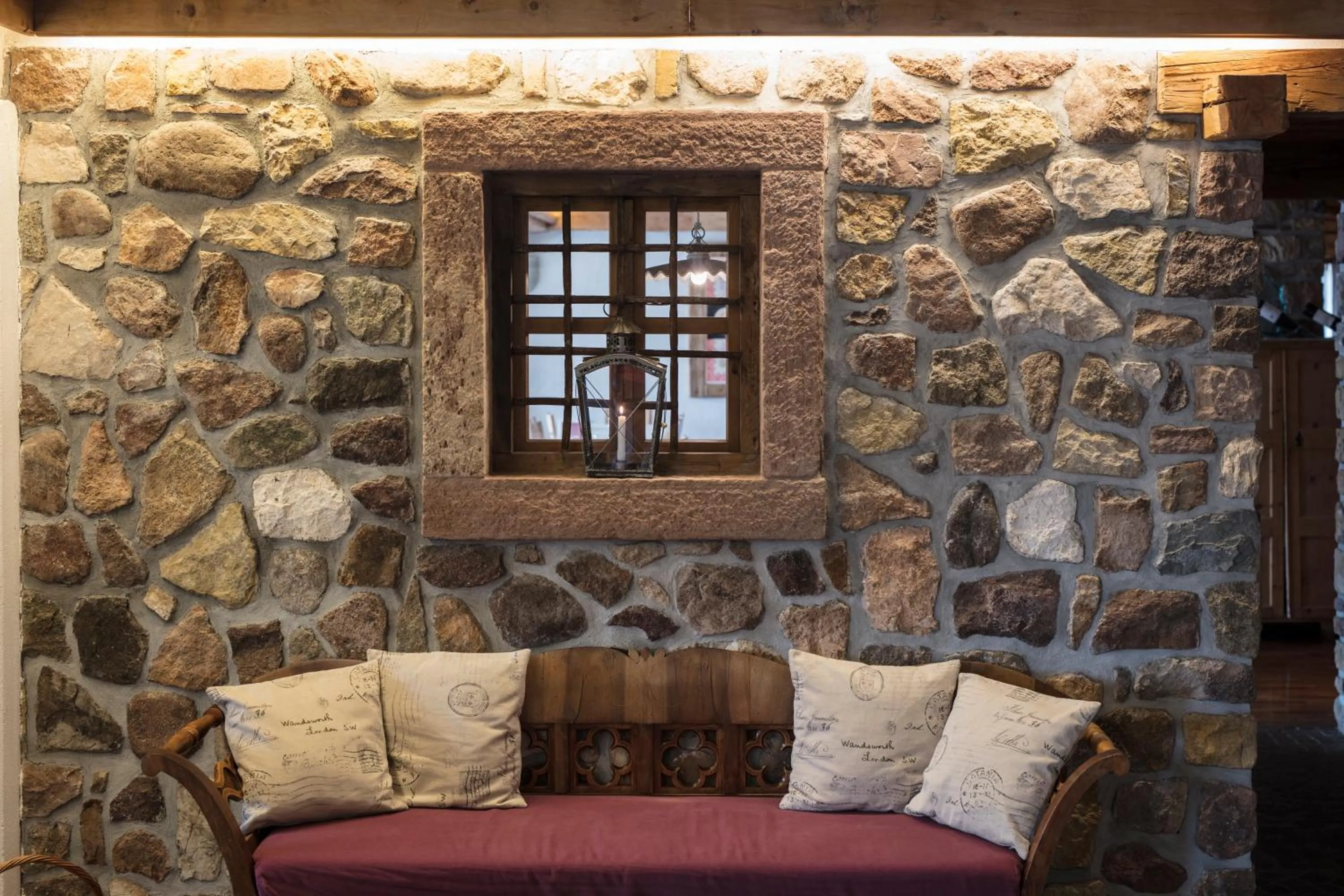 Living room in Hotel Los Andes