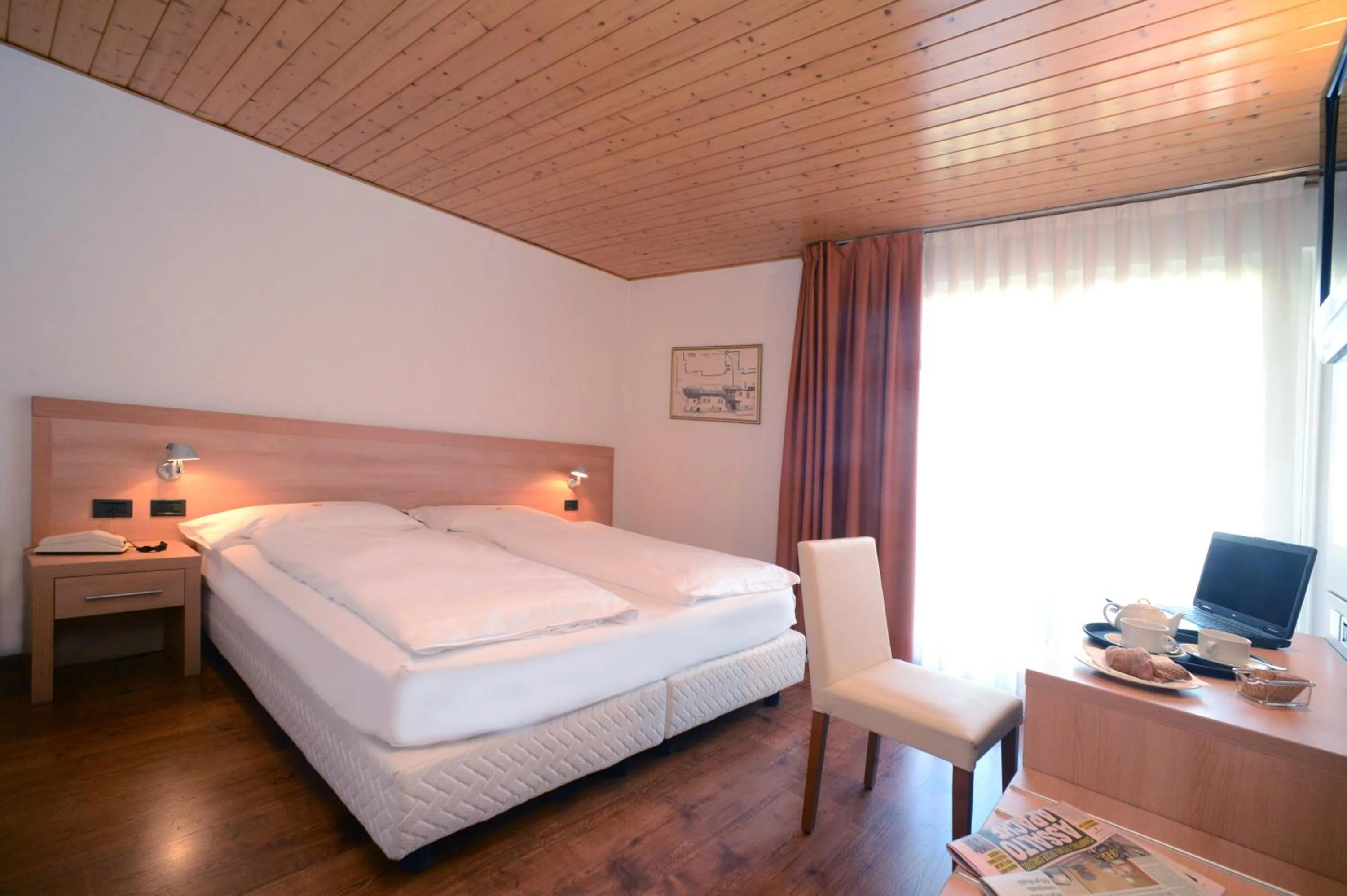 Bed in Hotel Los Andes
