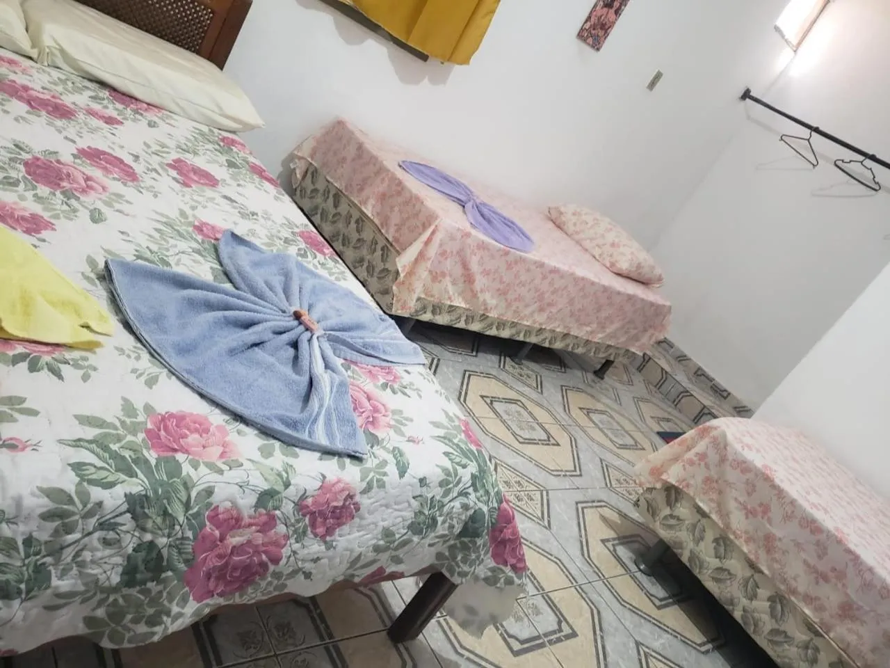 Bed in Hotel Araruna