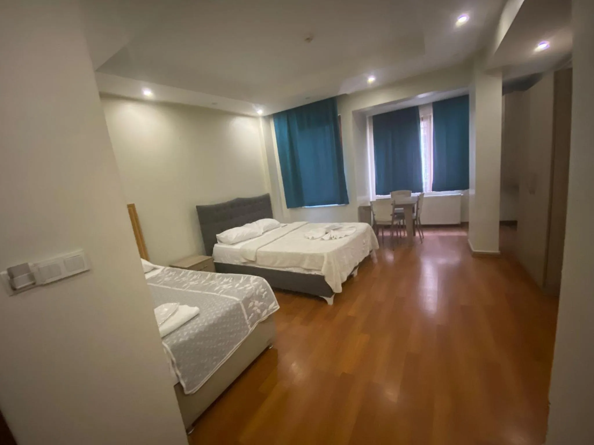 Bed in Birinci Apart Hotel