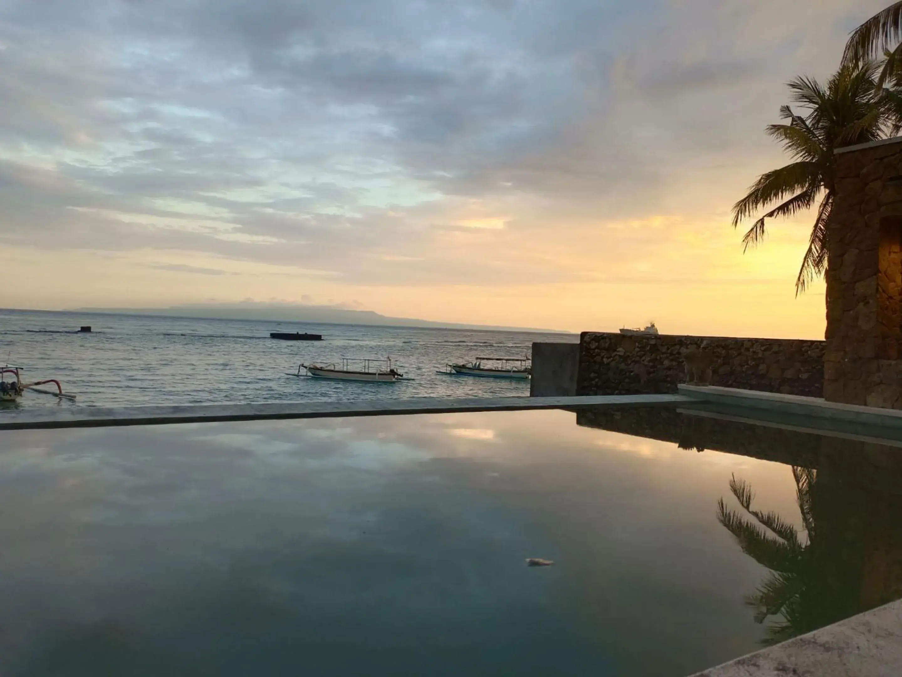 Sea view in Utama Villas Beach Front Candidasa Sea view in Utama Villas Beach Front Candidasa