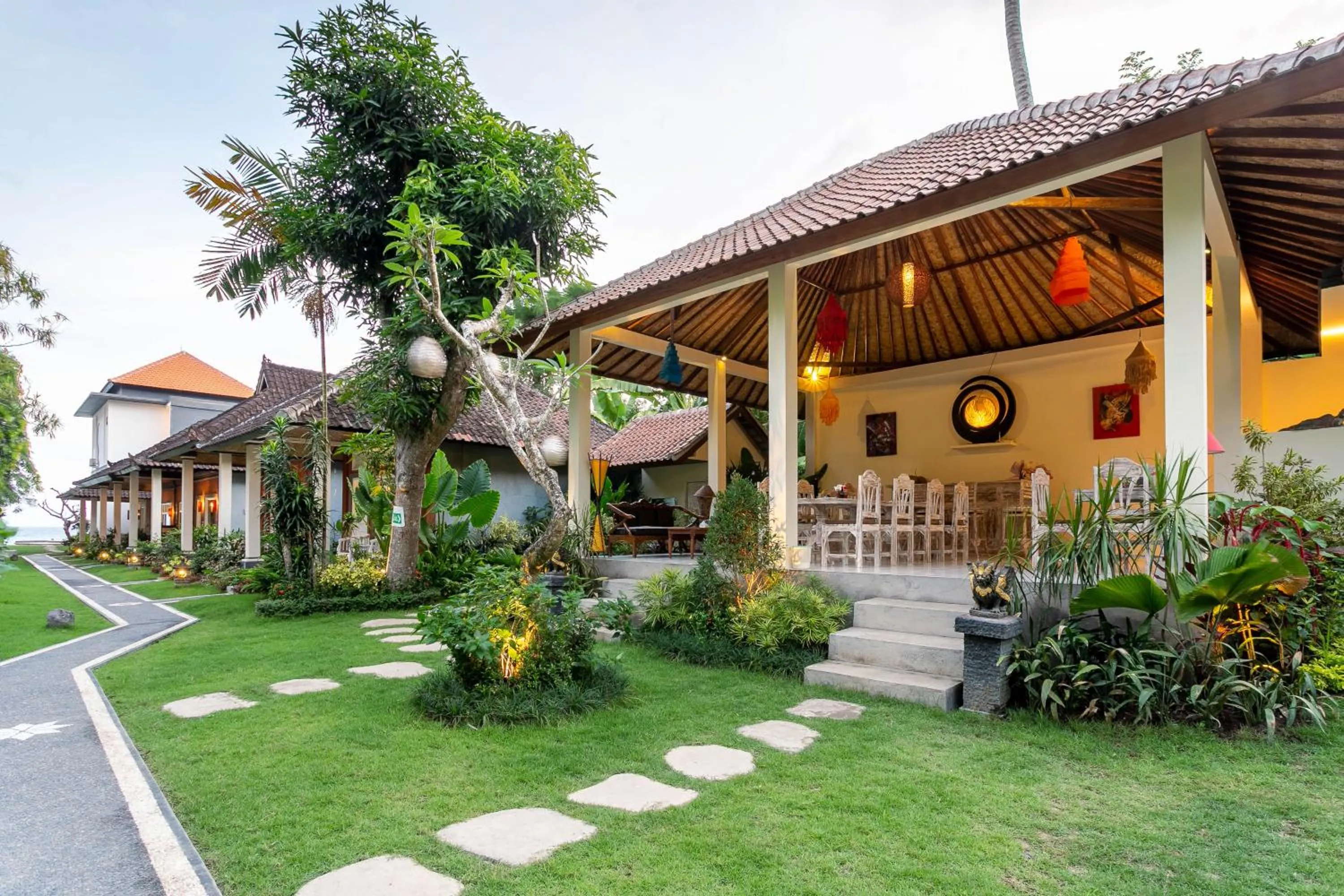 Property building in Utama Villas Beach Front Candidasa