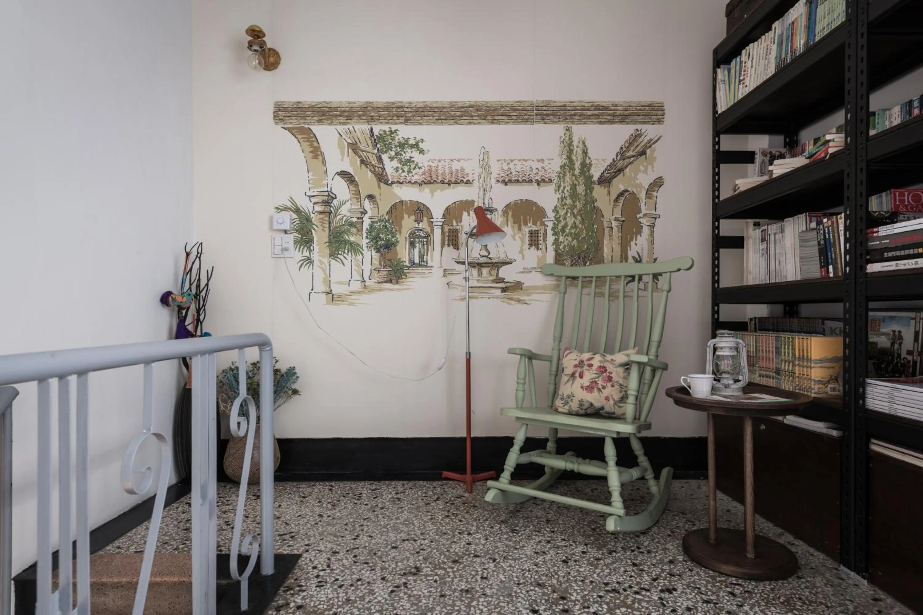 Seating area in Seamoon House