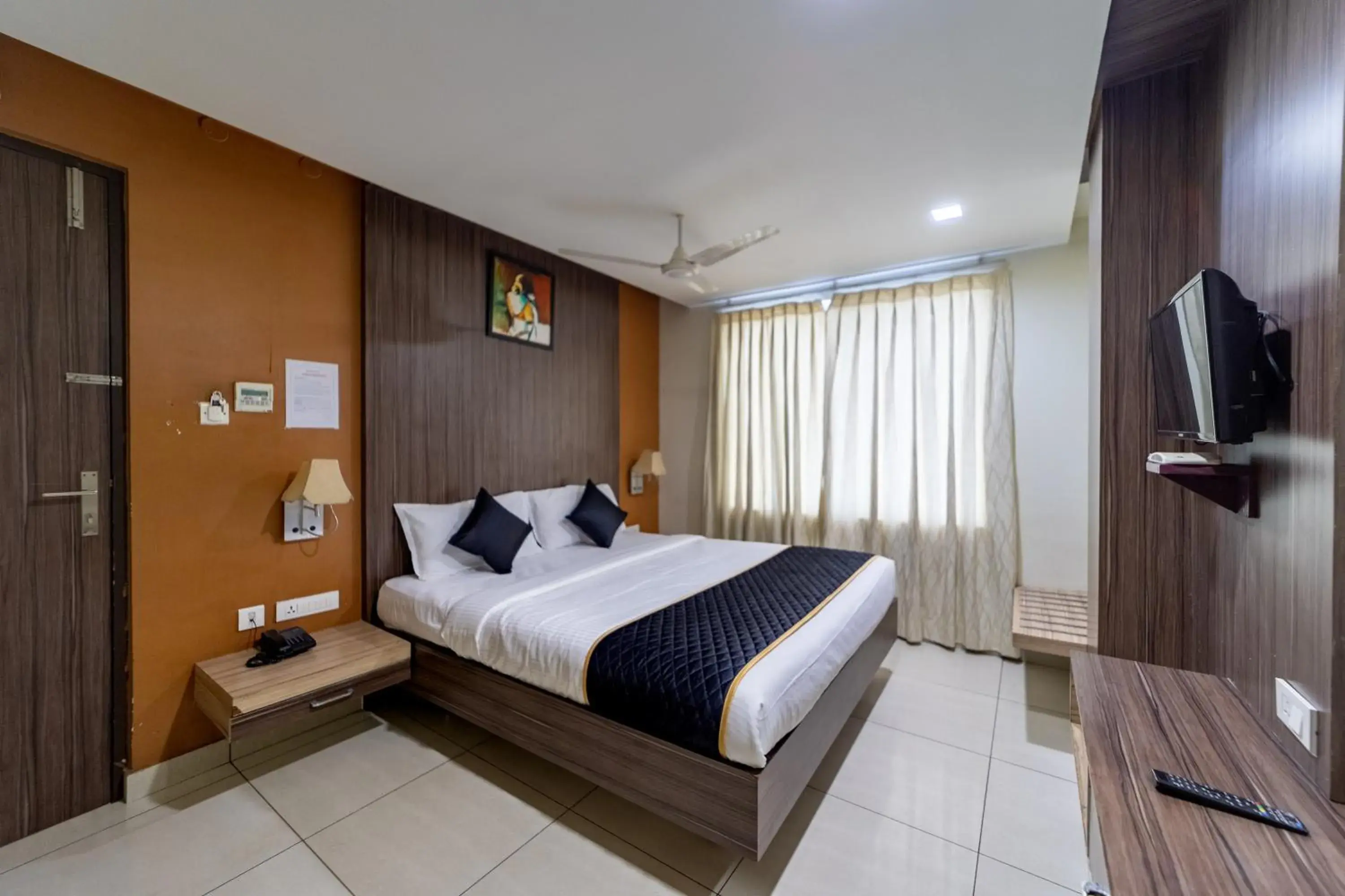 Bed in Ranas Residency Bed in Ranas Residency