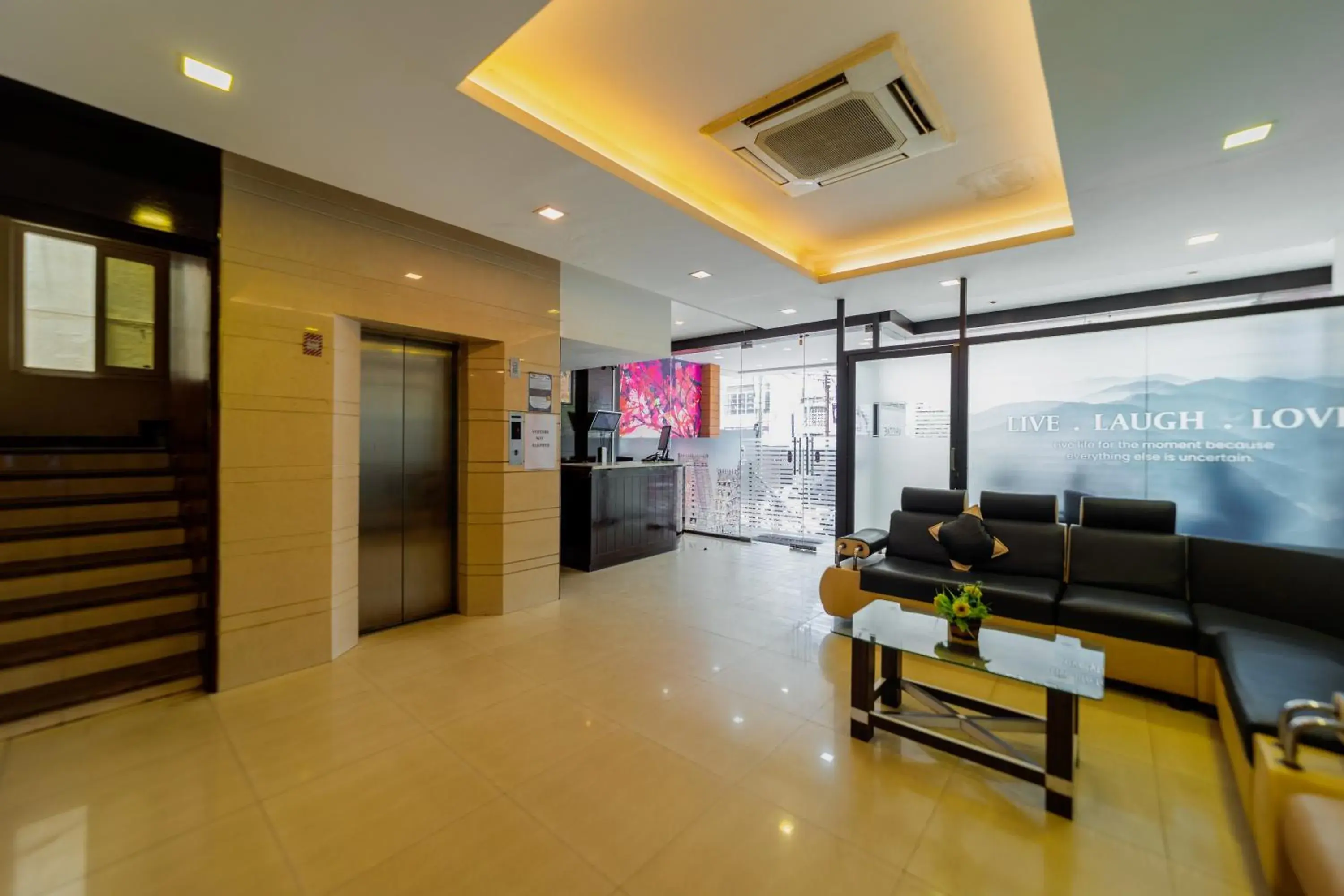 Lobby or reception in Ranas Residency Lobby or reception in Ranas Residency